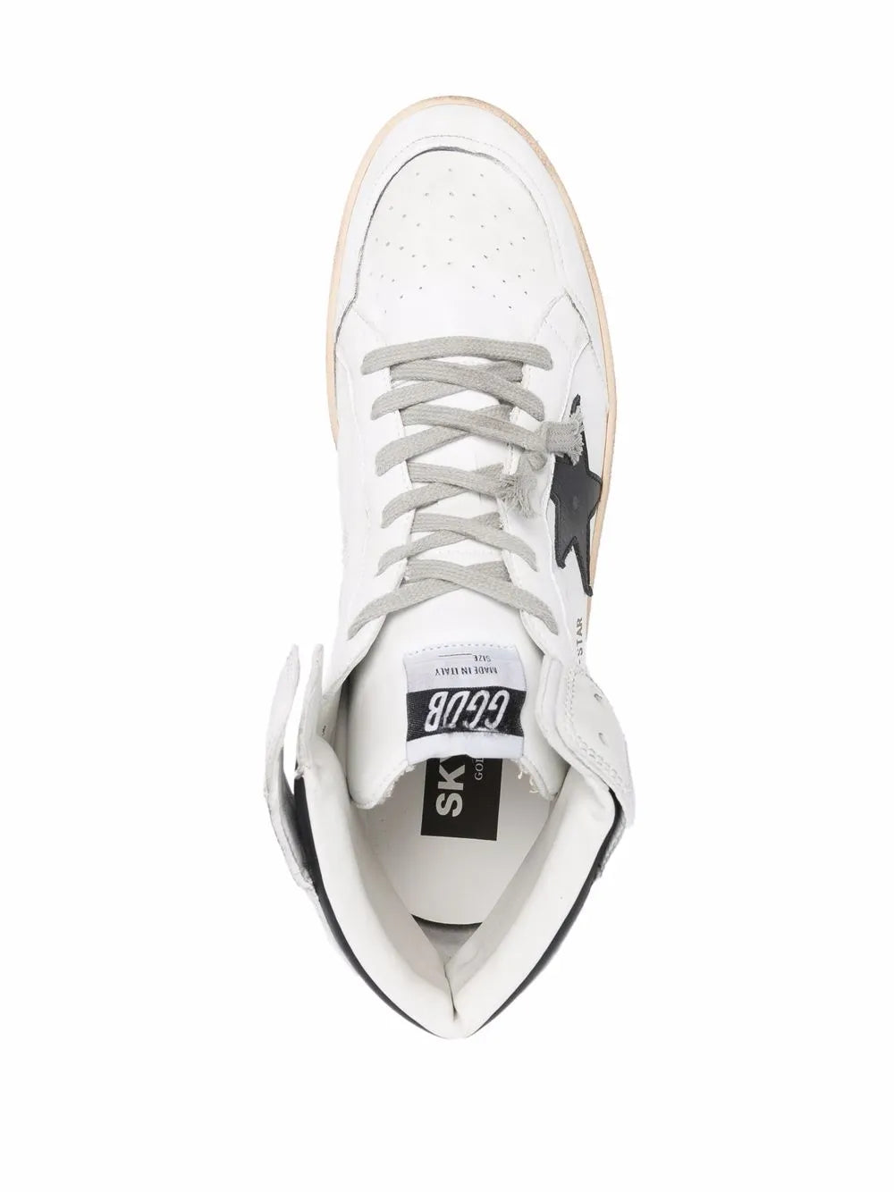 Golden Goose Sky-Star High-Top Lace-Up