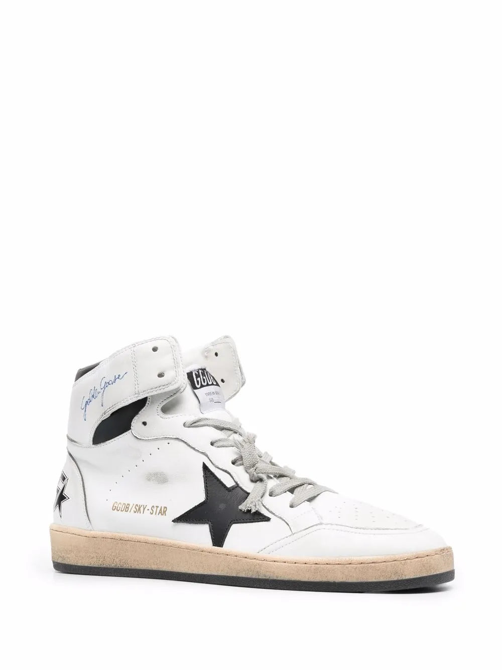 Golden Goose Sky-Star High-Top Lace-Up