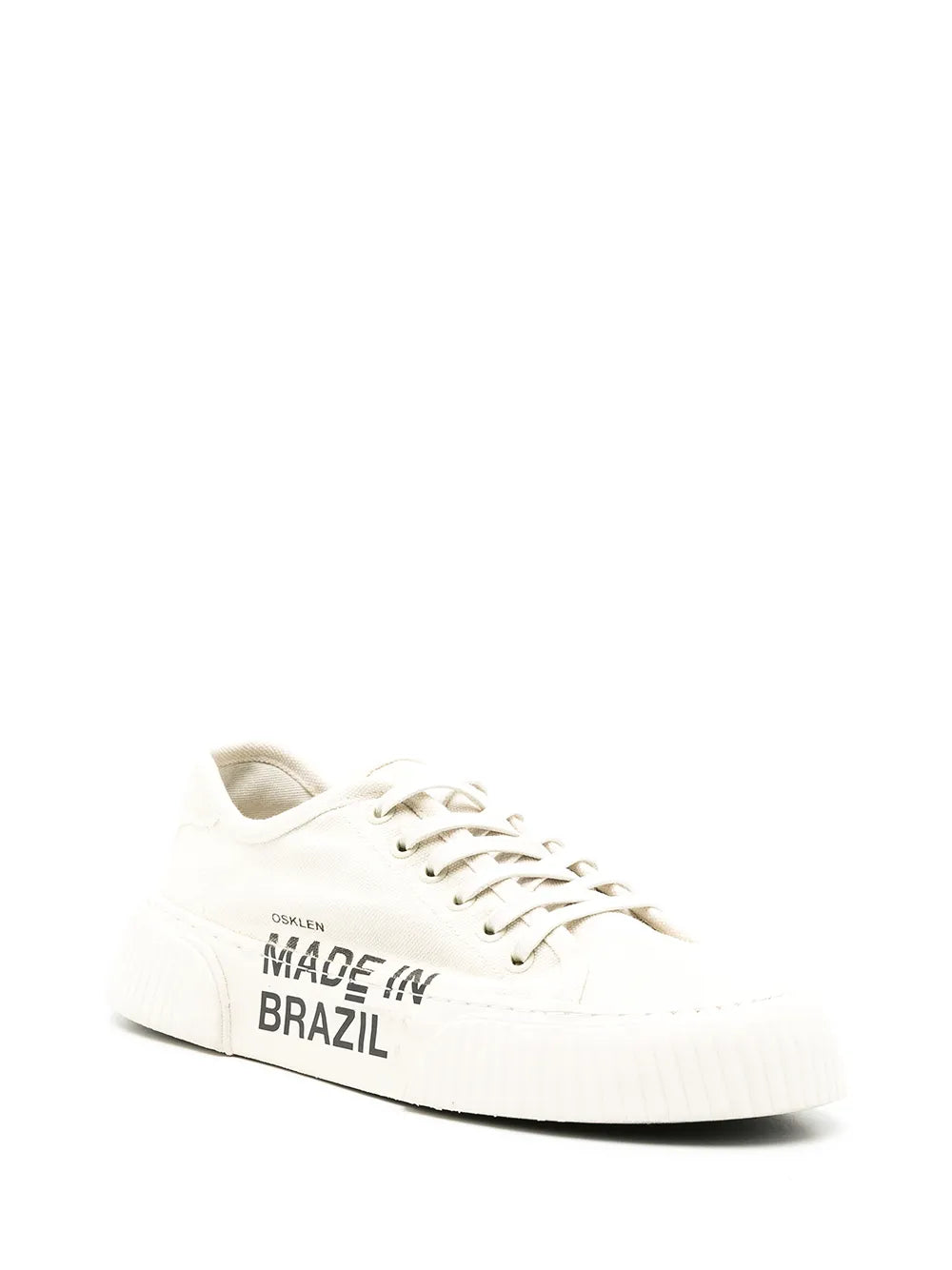 Osklen Frayed-Detail Low Top