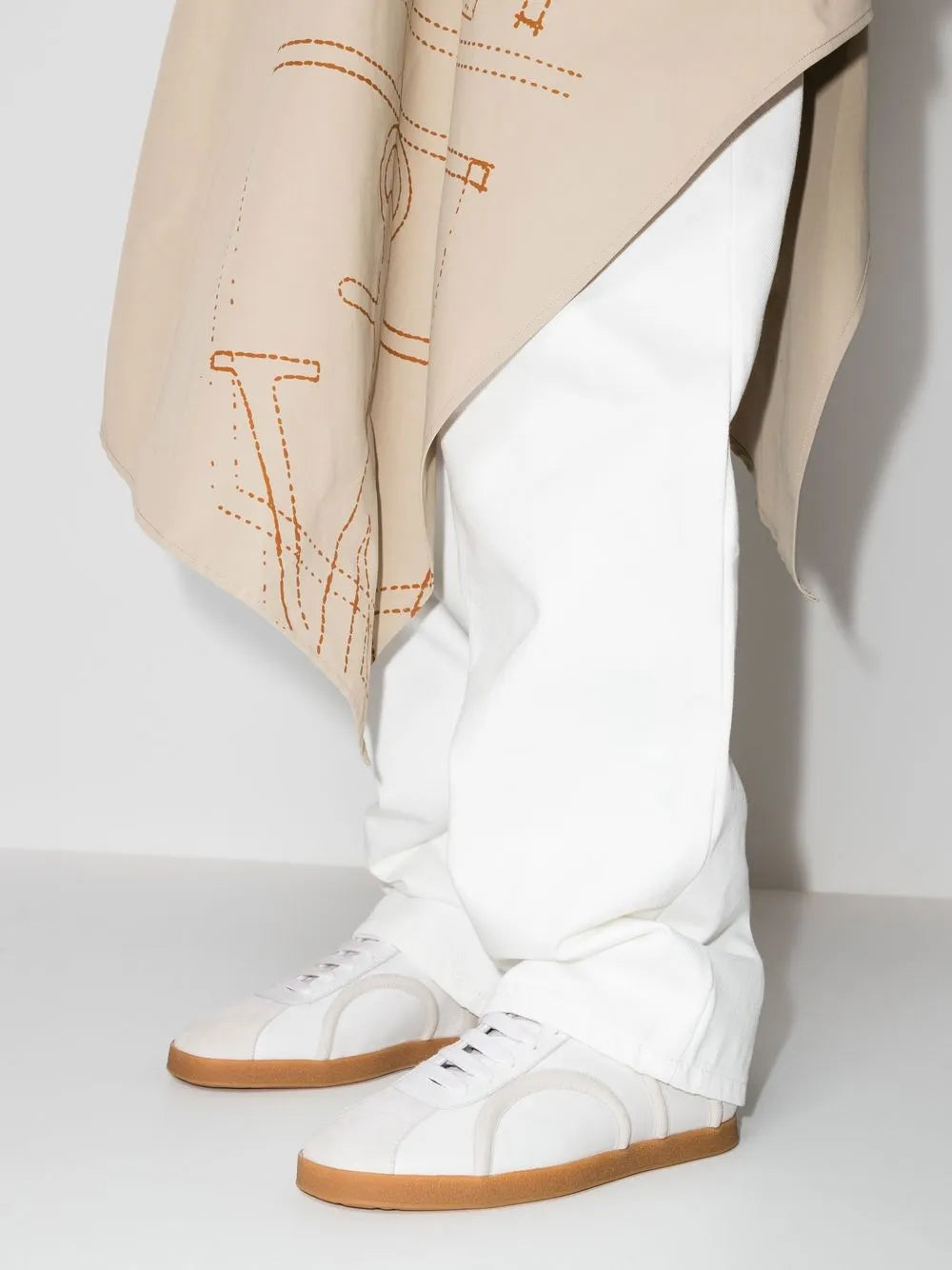 TOTEME The Leather Low-Top