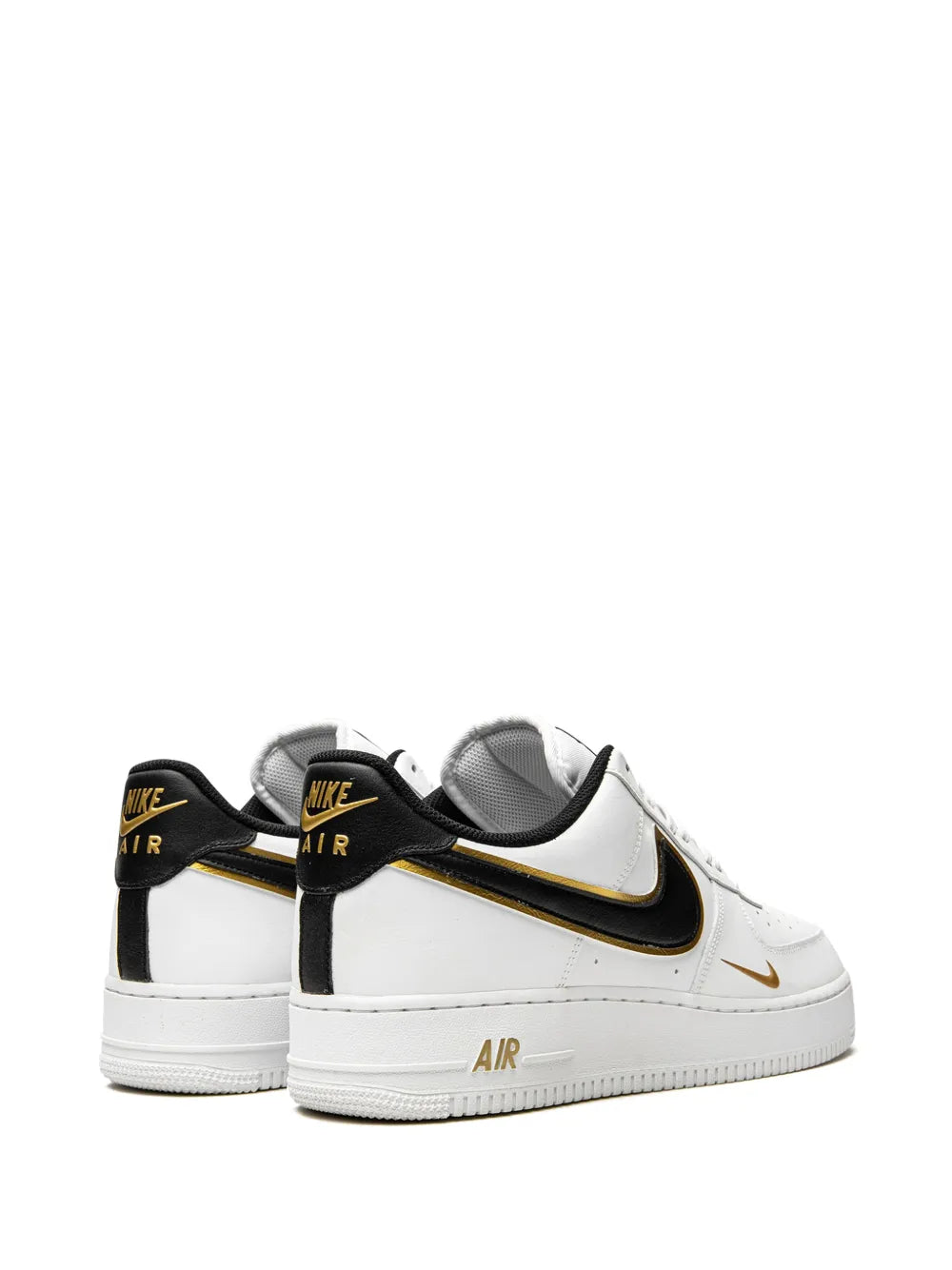 Nike Air Force 1 '07 Lv8 ''Double Swoosh - White/Black/Gold''