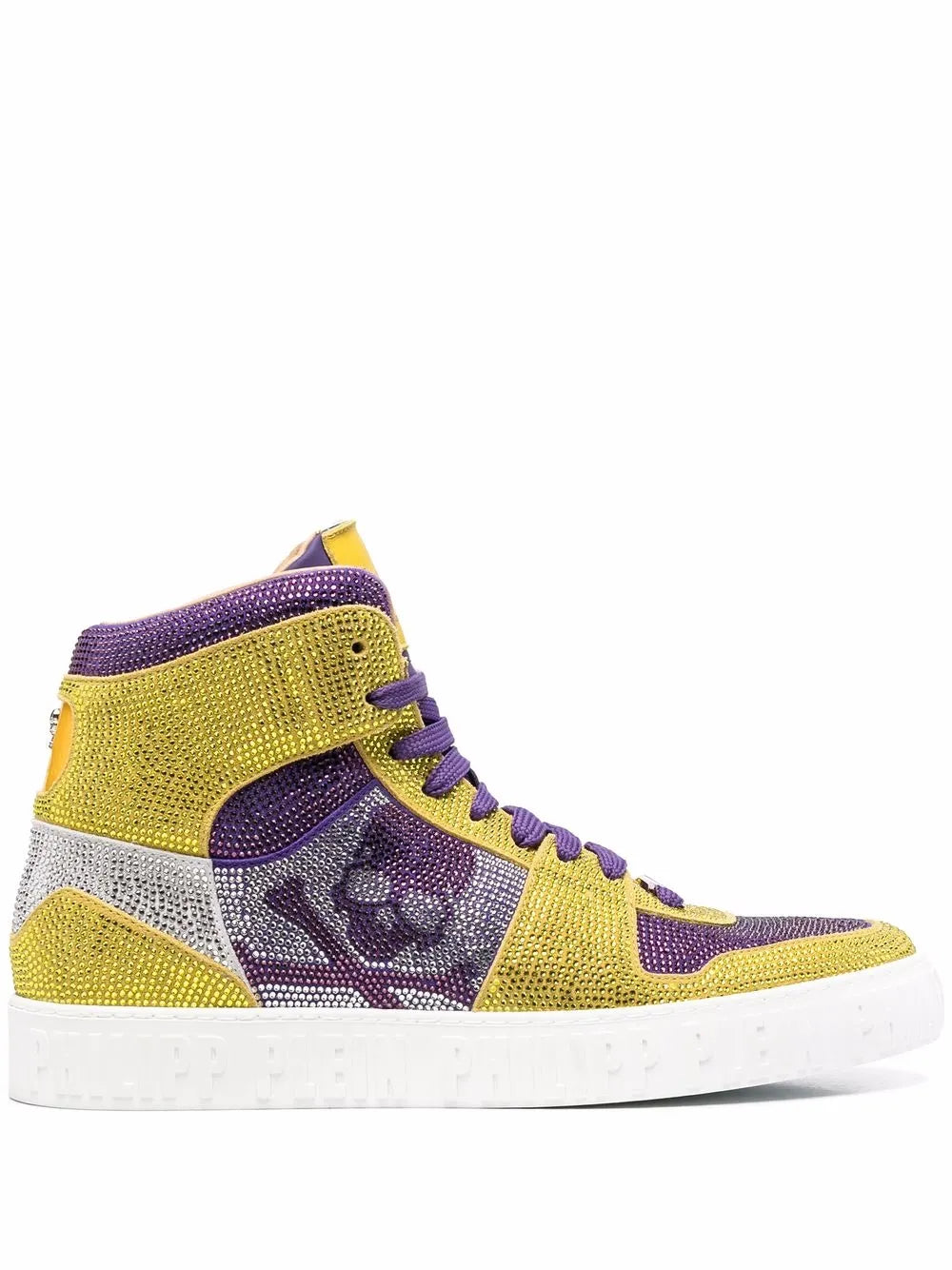 Philipp Plein Strass Skull High-Top