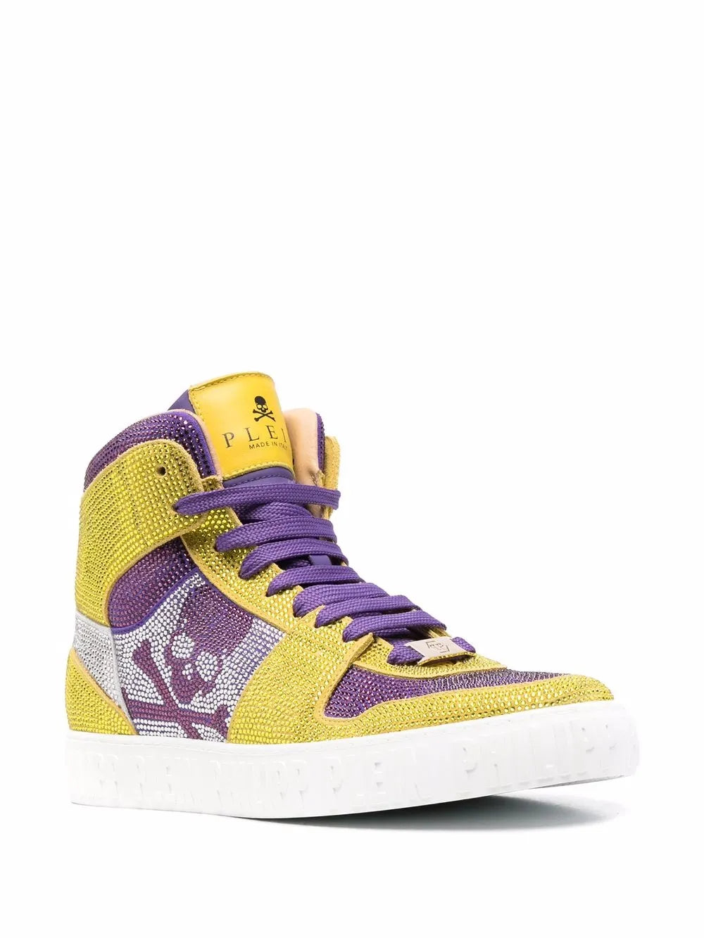 Philipp Plein Strass Skull High-Top