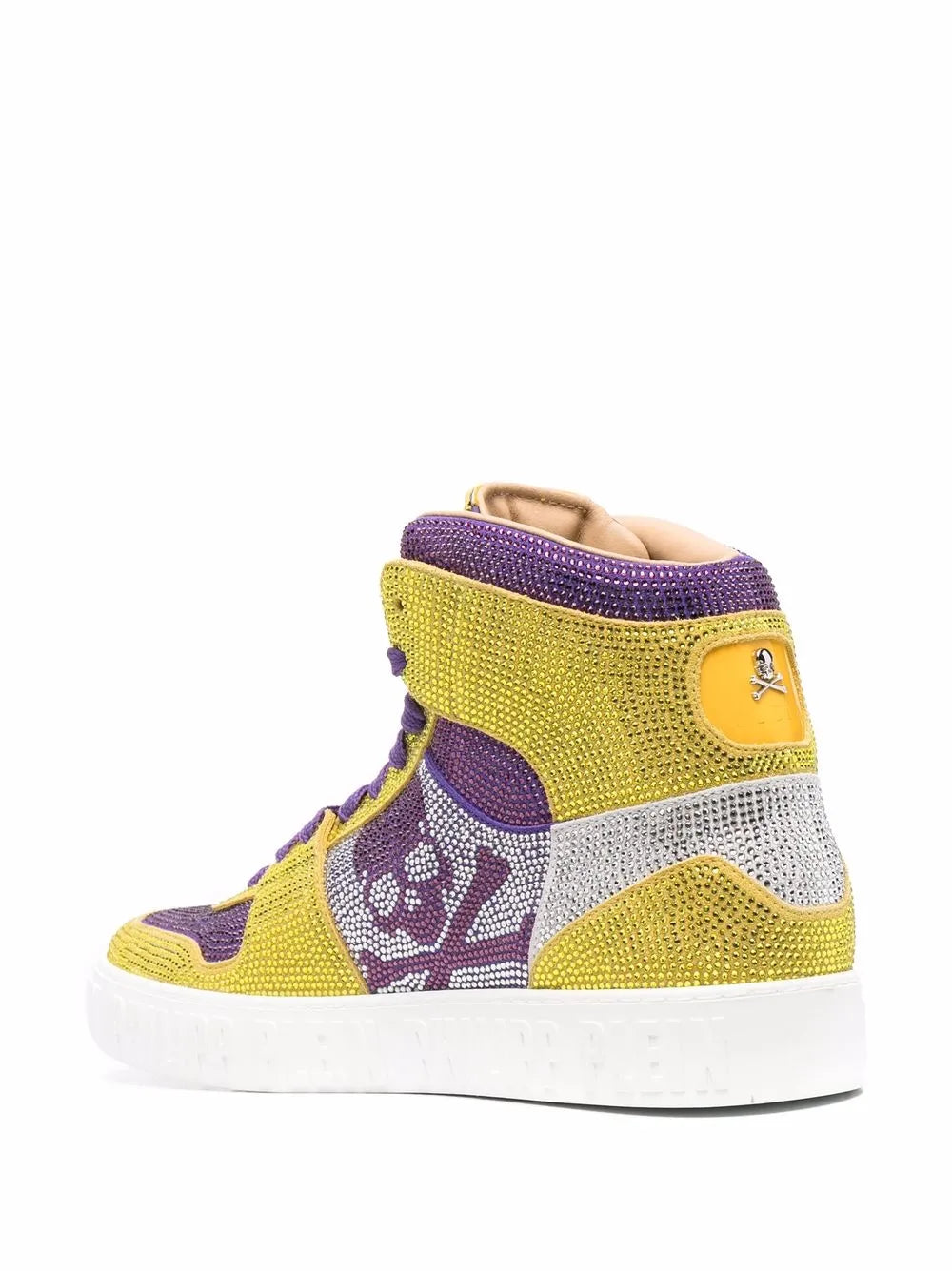 Philipp Plein Strass Skull High-Top