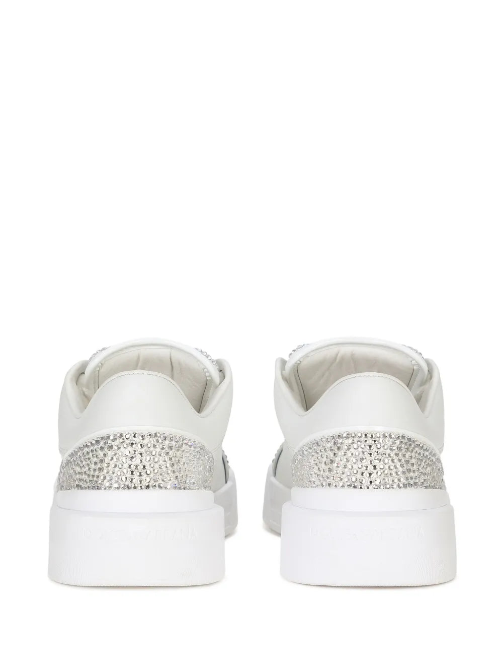 Dolce & Gabbana Rhinestone-Embellished Leather