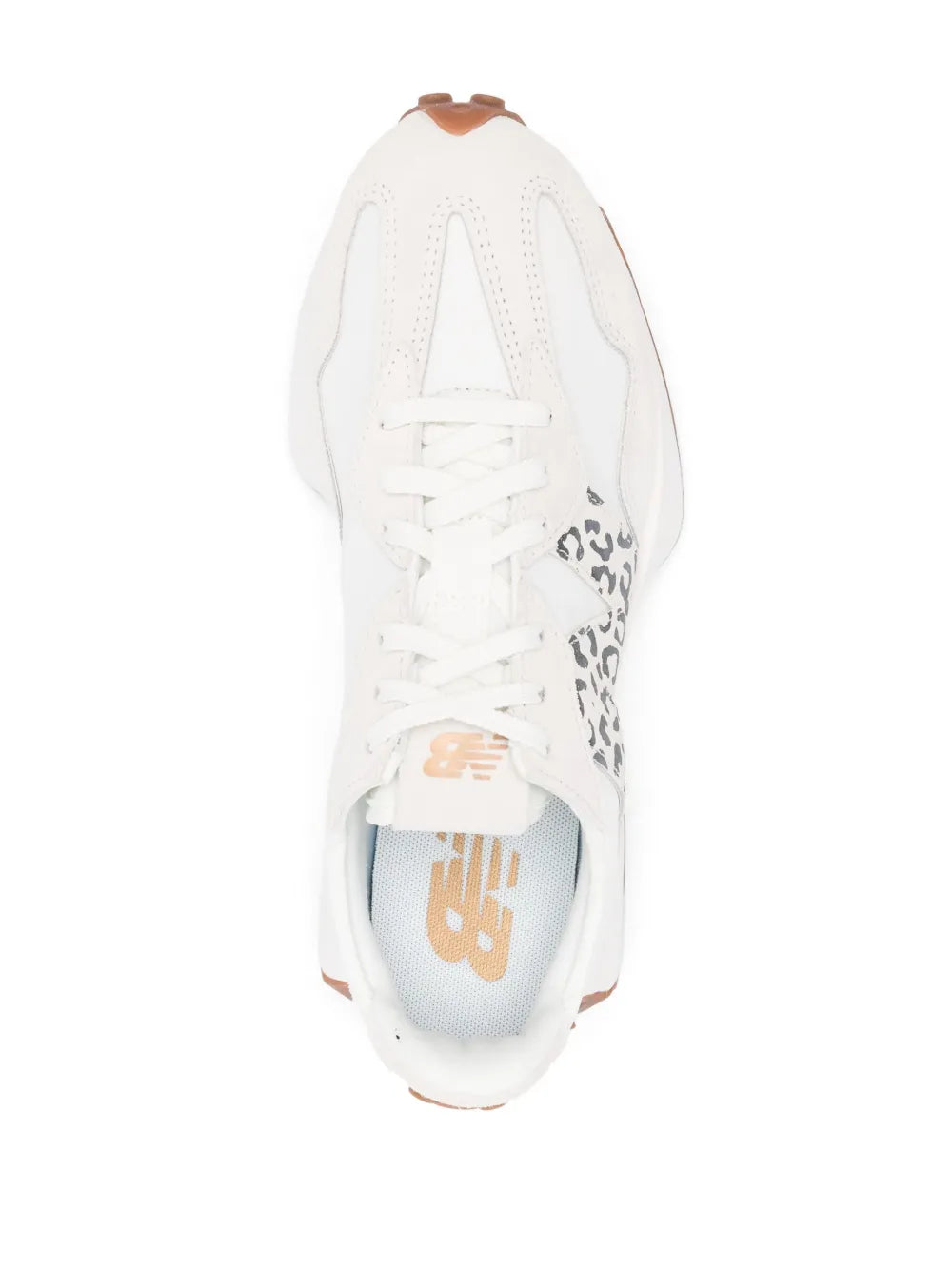 New Balance 327 Leopard-Print Lace-Up