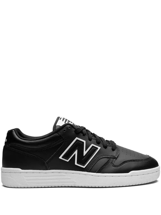 Black New Balance 480 low-top sneakers with white midsole and N logo