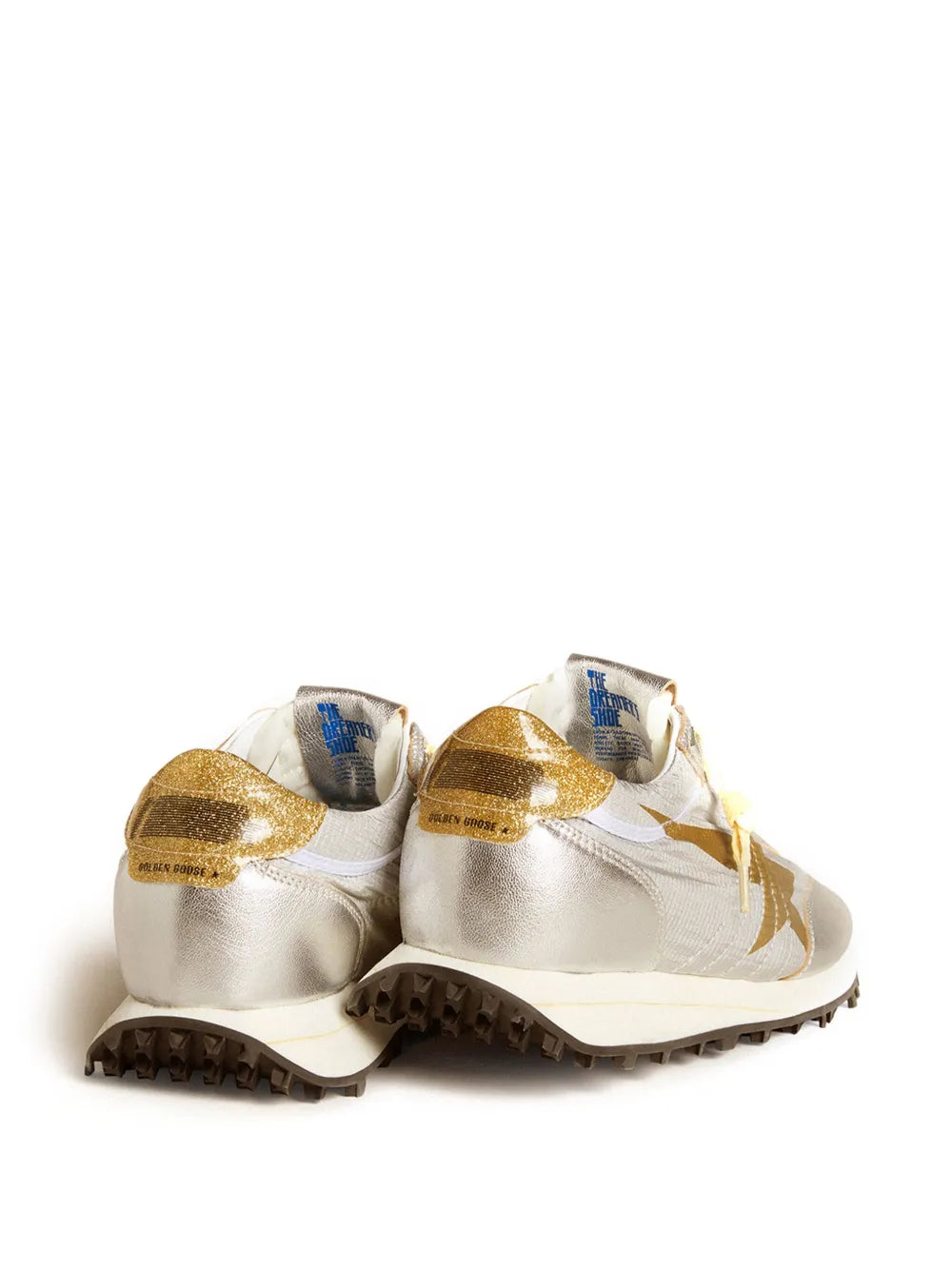 Golden Goose Star Printed Glitter Trainers