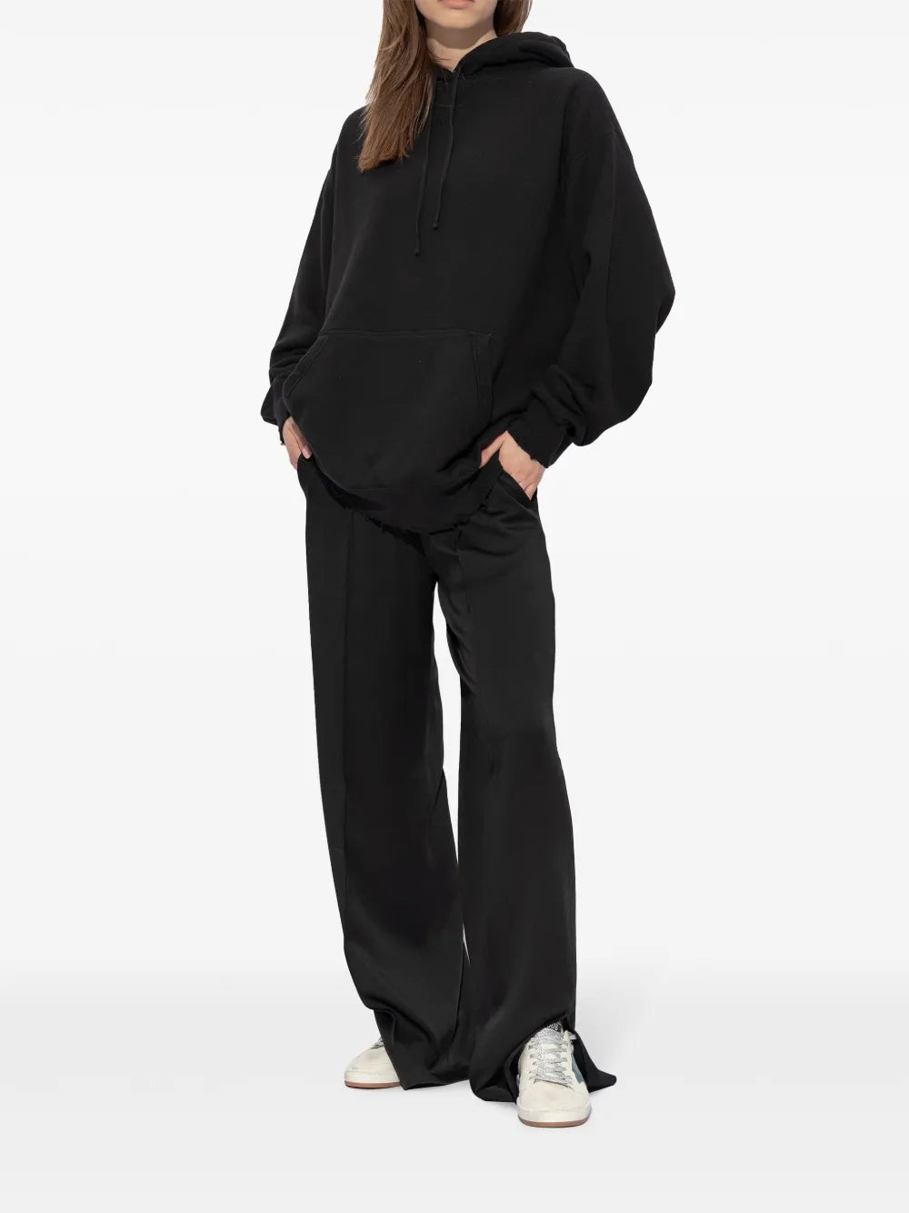 Golden Goose Ball Star Distressed Leather