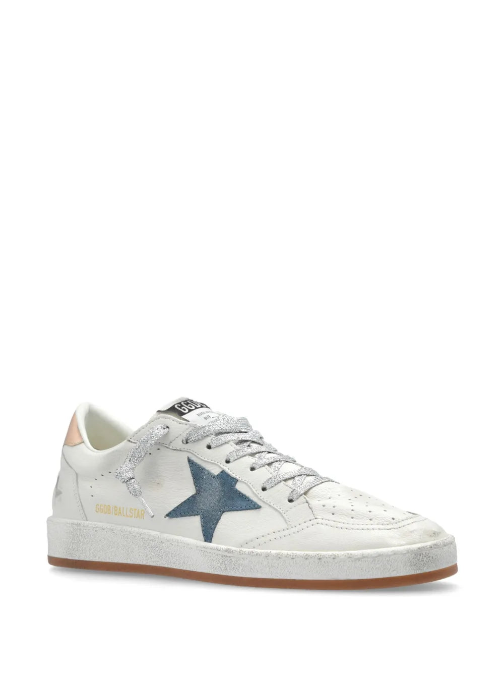 Golden Goose Ball Star Distressed Leather