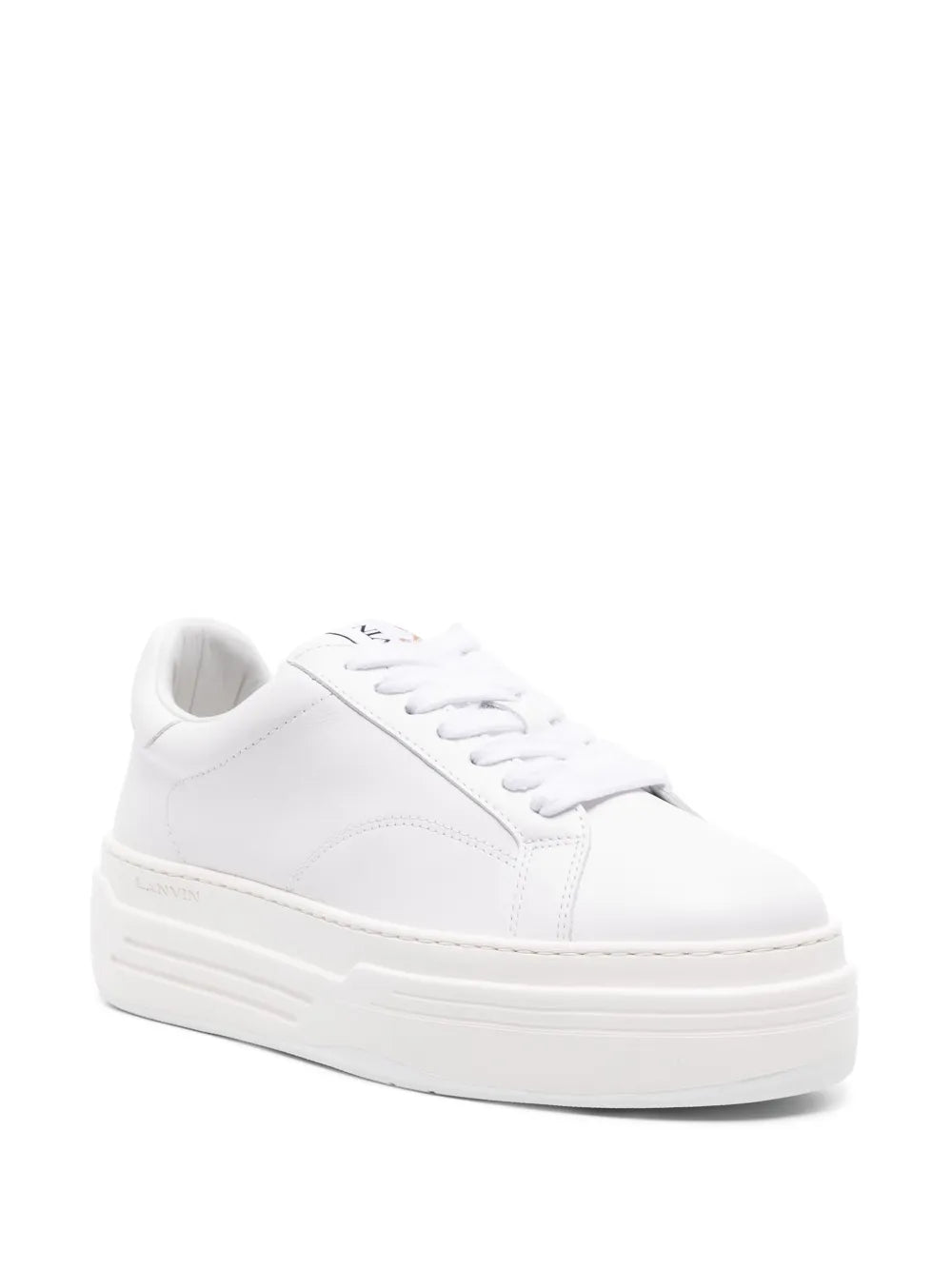 Lanvin Ddb0 Leather Flatform