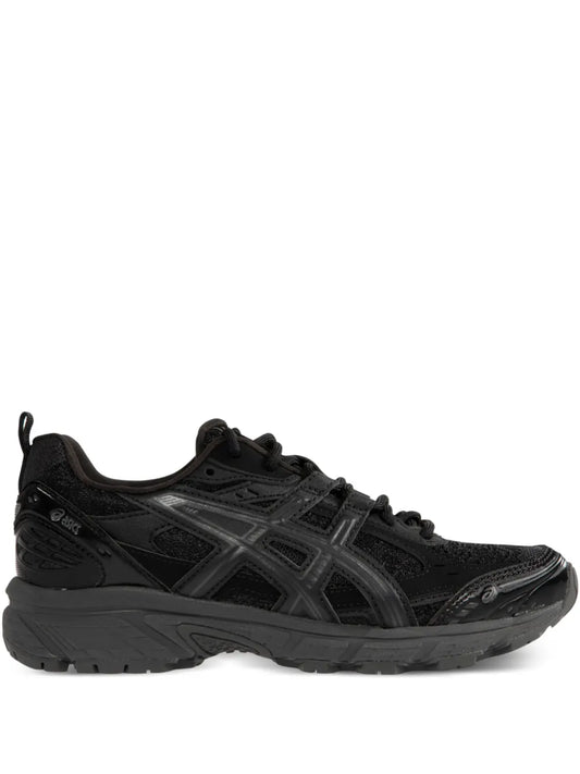 Black ASICS Gel-Nunobiki lace-up mesh-panel sneakers, GEL cushioning