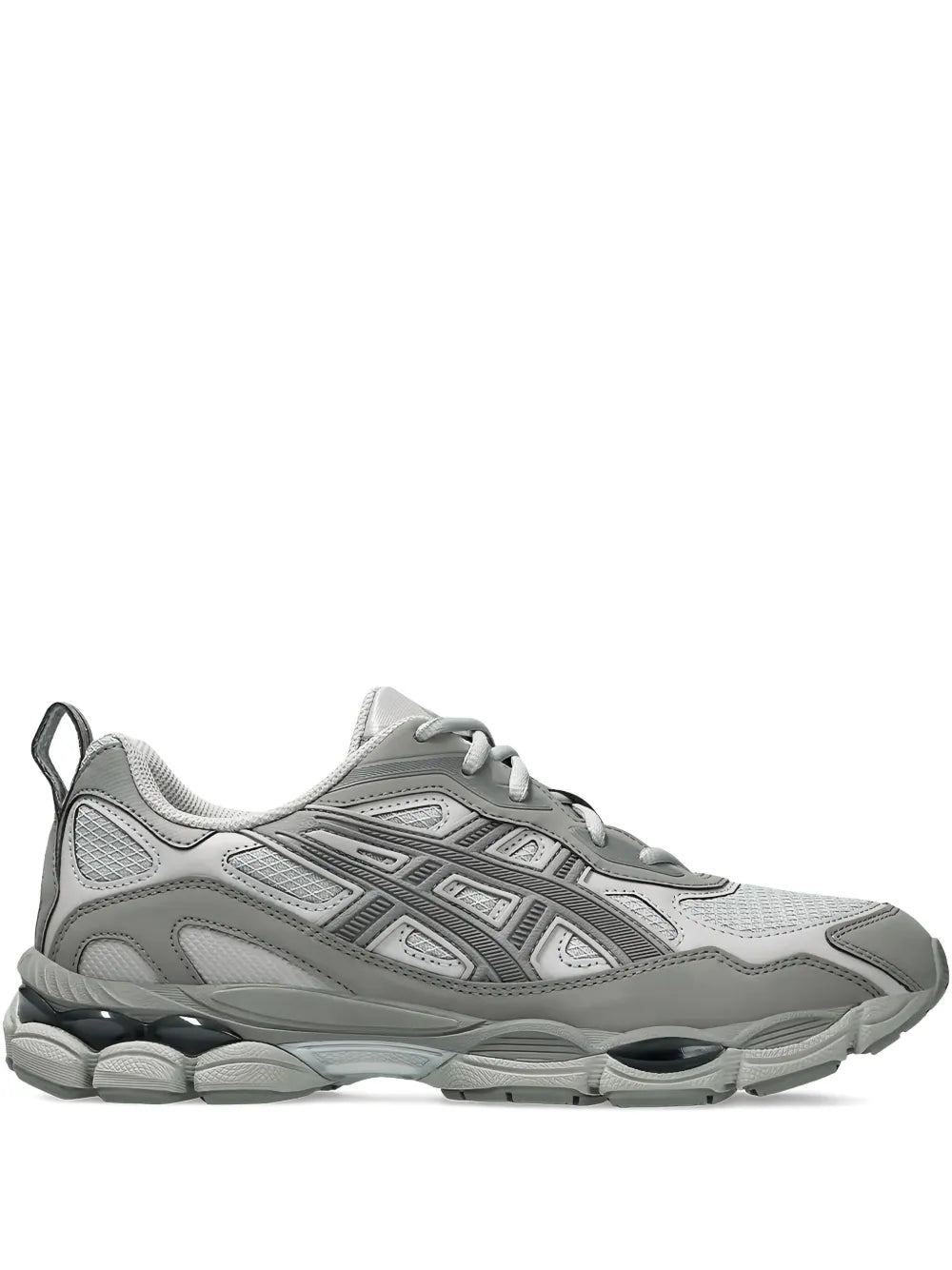 ASICS Gel-Nyc Rgd grey running sneaker, lace-up with cushioned sole
