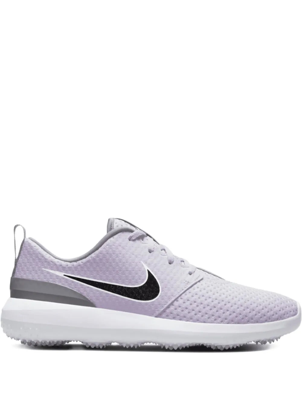 Nike Roshe Golf lace-up sneakers, light purple mesh with black Swoosh