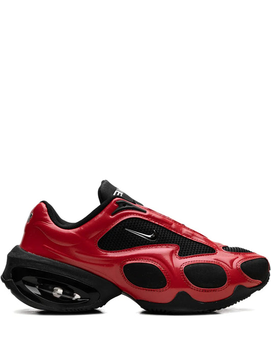 Nike Air Max Muse low-top sneakers in red with black panels and lace-up design
