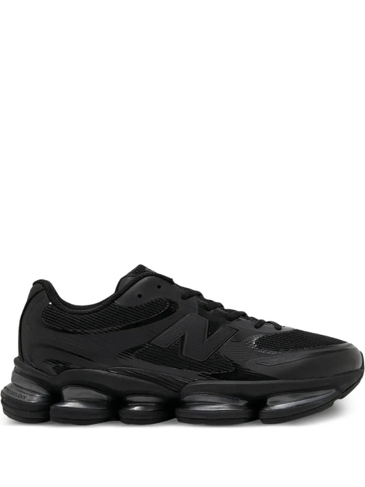 Black New Balance Abzorb 2000 running shoe with textured upper and N logo