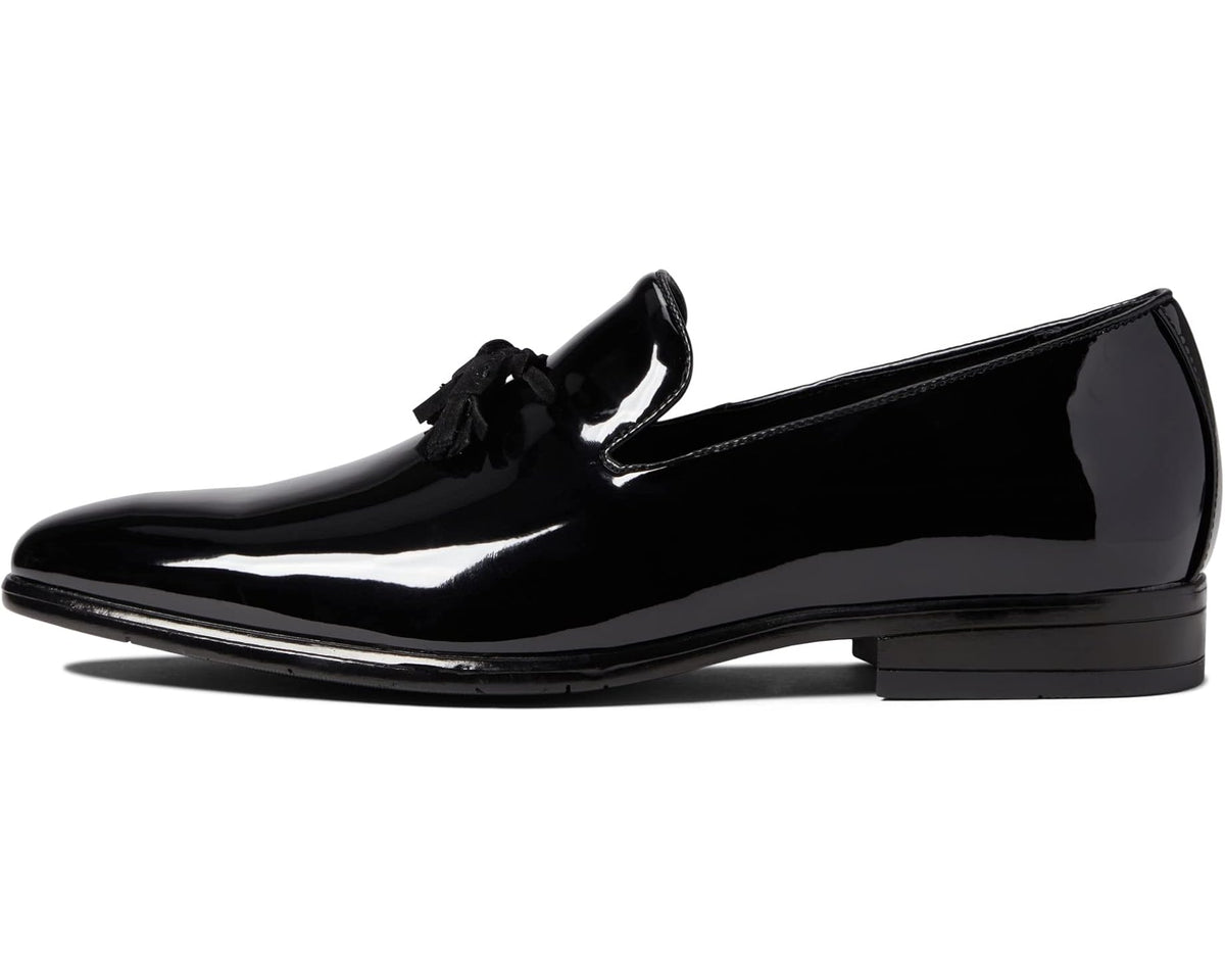Men's Stacy Adams Phoenix Tassel Slip-On Loafers Black