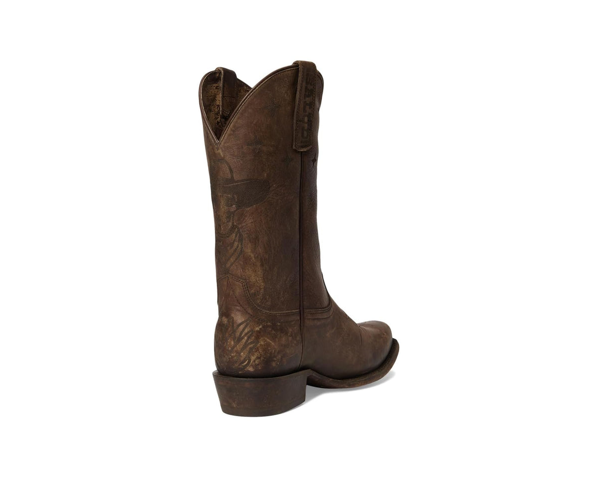 Men's Ariat High Stepper Sendero Stonewashed Brown