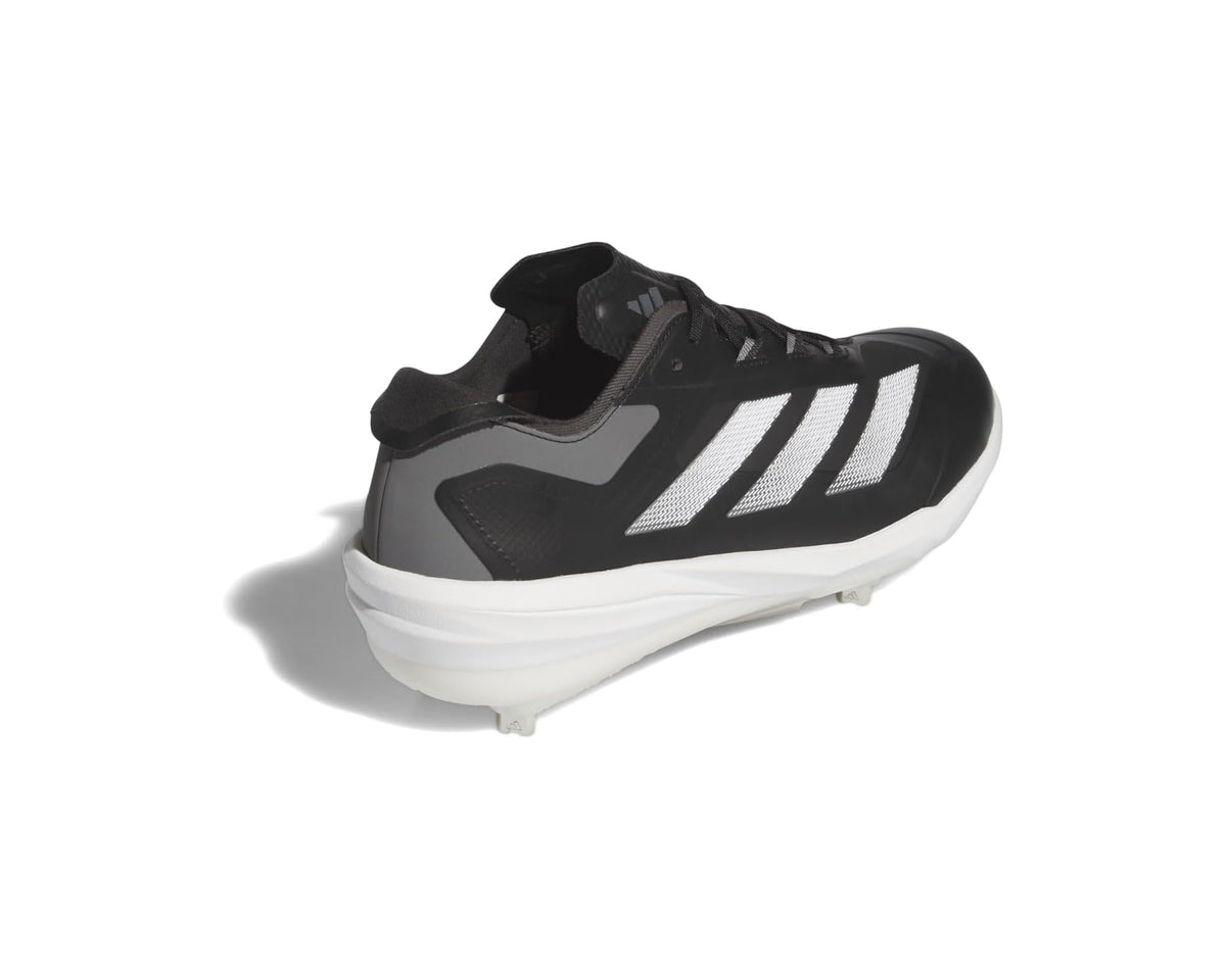 Men's adidas Adizero Impact Baseball Cleats Black/White/Team Grey