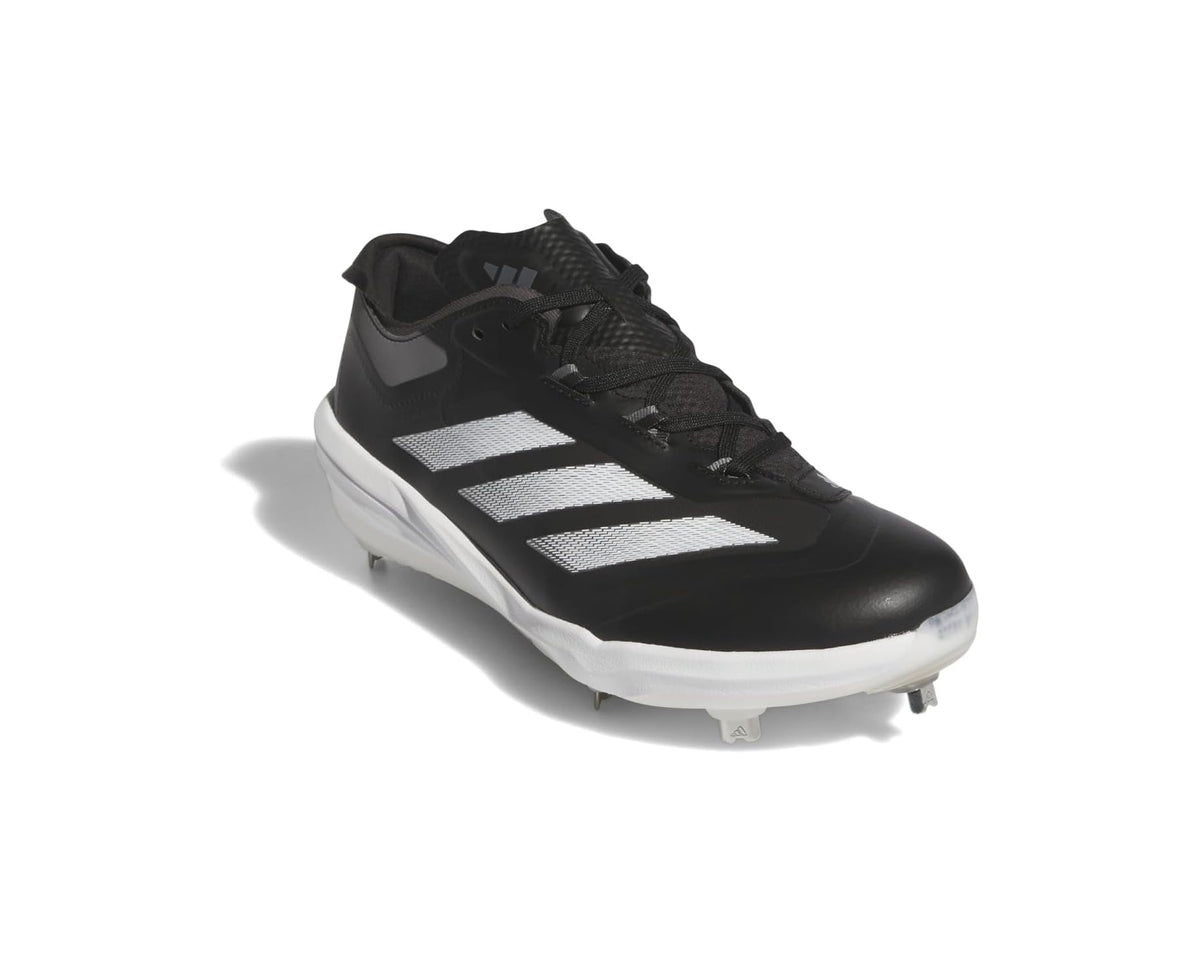 Men's adidas Adizero Impact Baseball Cleats Black/White/Team Grey