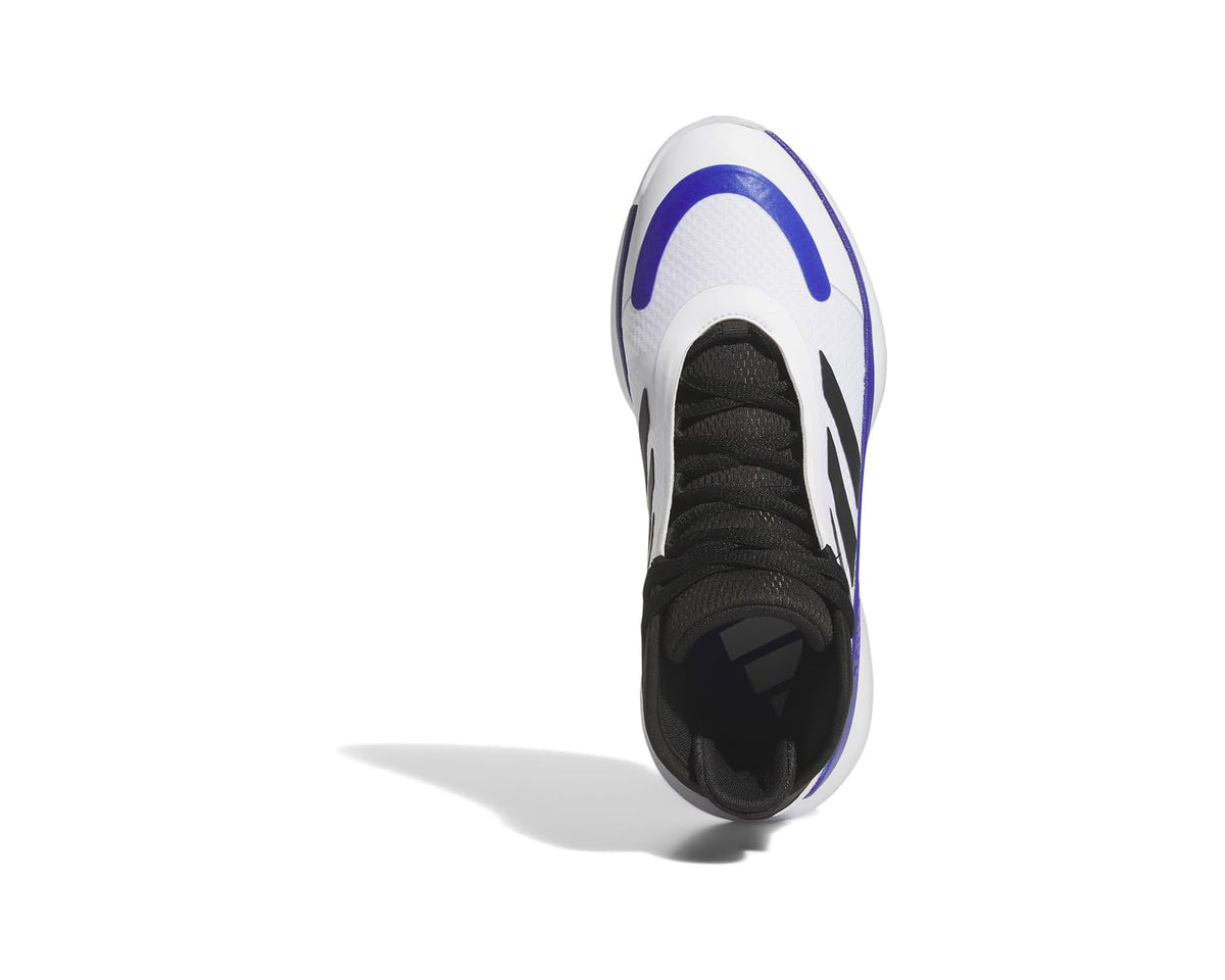 Unisex adidas Bounce Legends Low Trainers White/Black/Lucid Blue