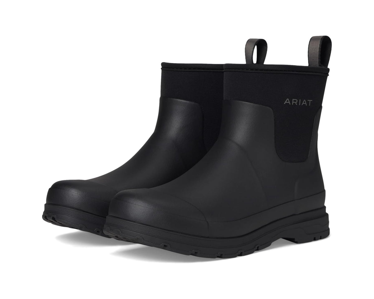 Men's Ariat Kelmarsh Shortie Rubber Boots Black