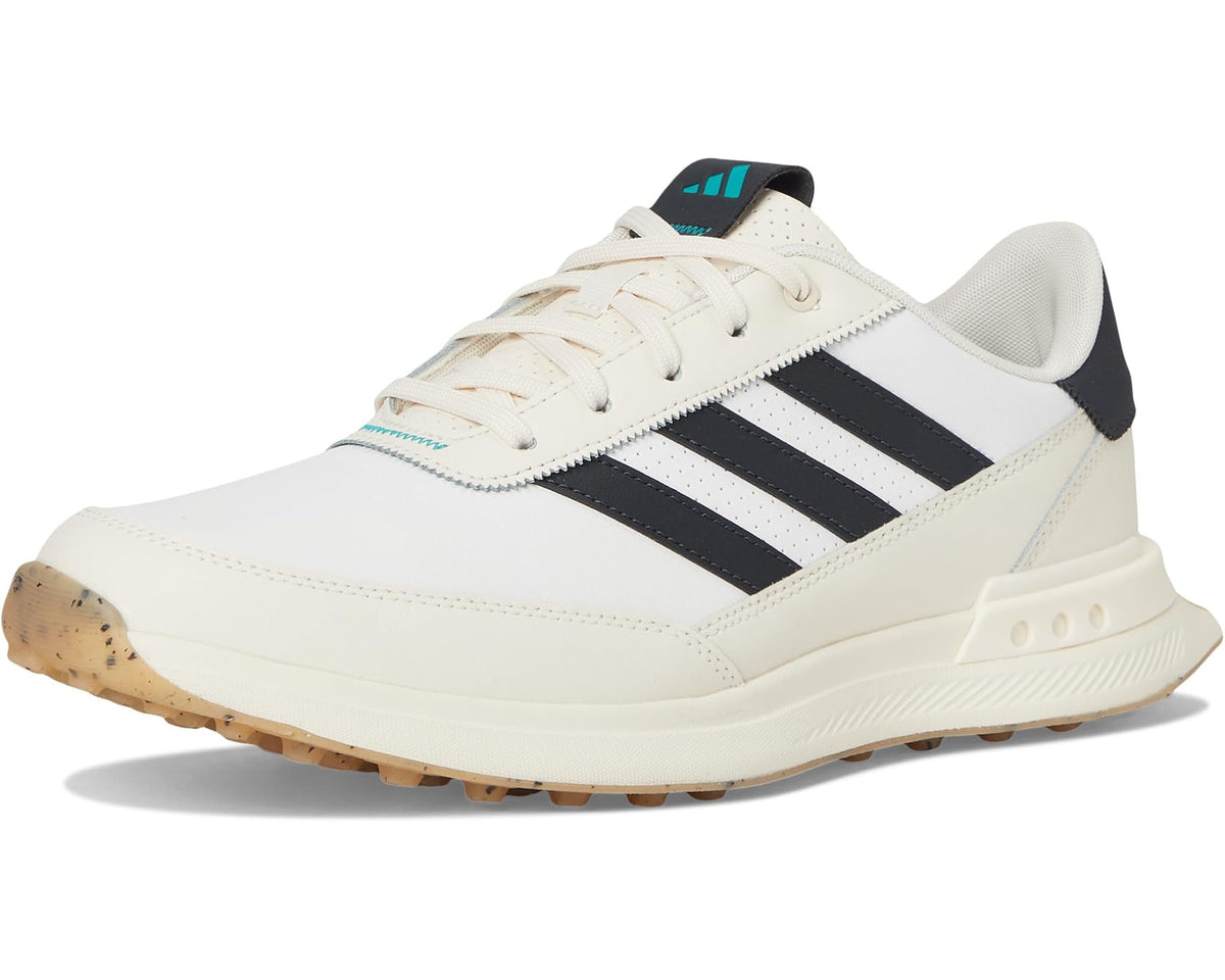 Men's adidas Golf S2G 24 Leather Spikeless Golf Shoes Footwear White/Carbon/Chalk White