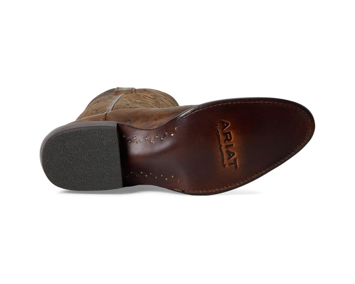 Men's Ariat Maverick Western Boots Loco Brown