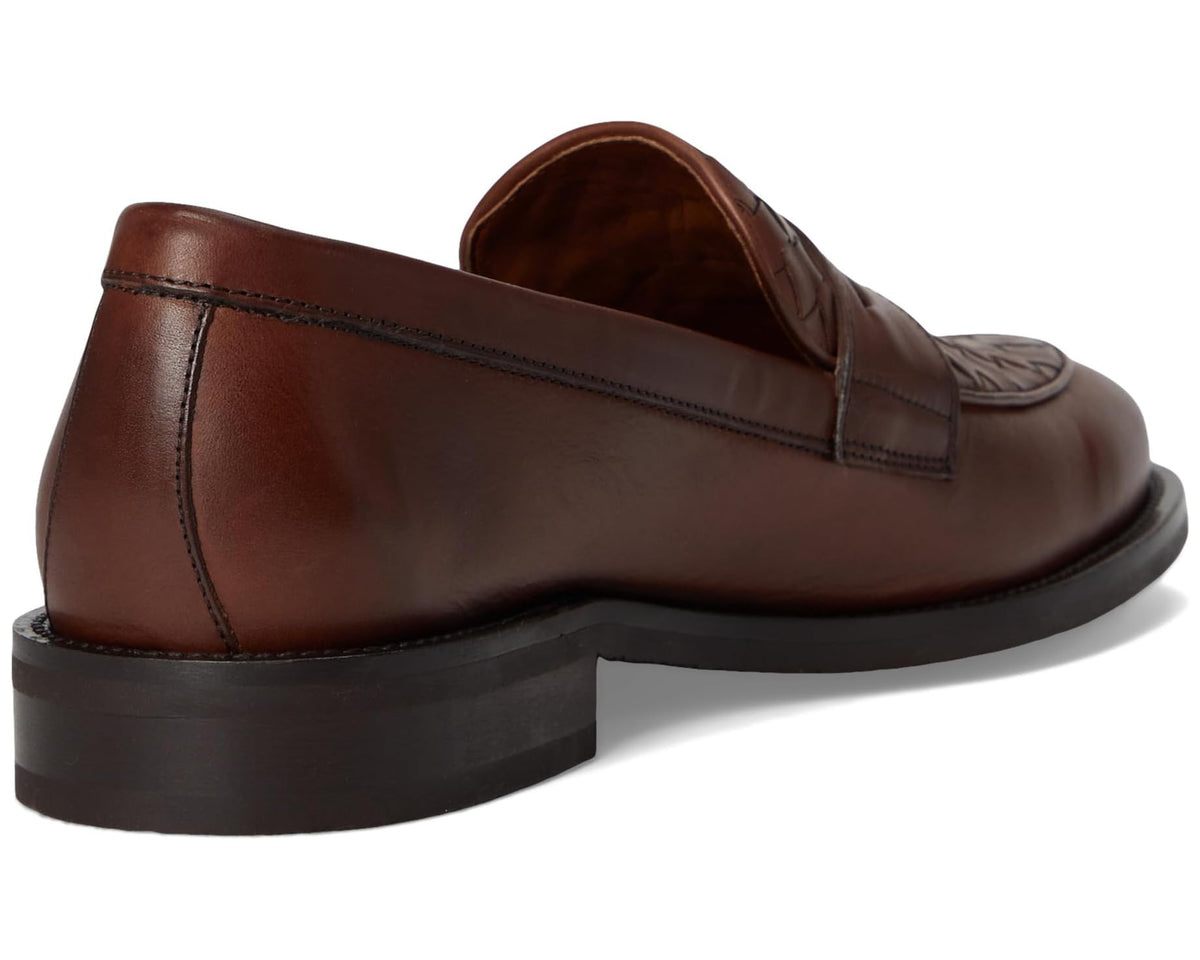 Men's Allen Edmonds Como Loafer/Moc Shoes Dark Brown Leather