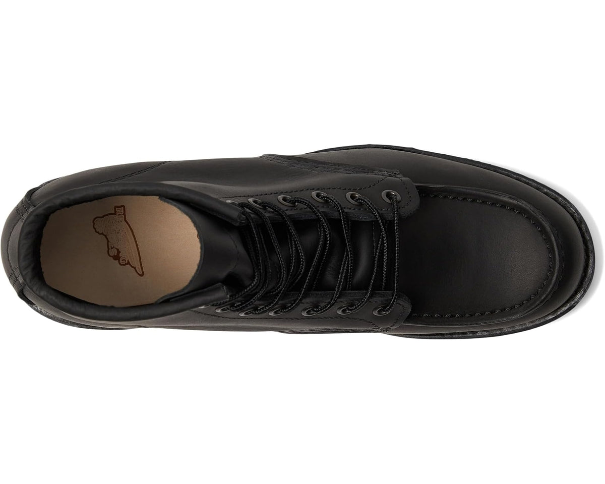 Men's Red Wing Heritage 6 Moc Toe Black Harness