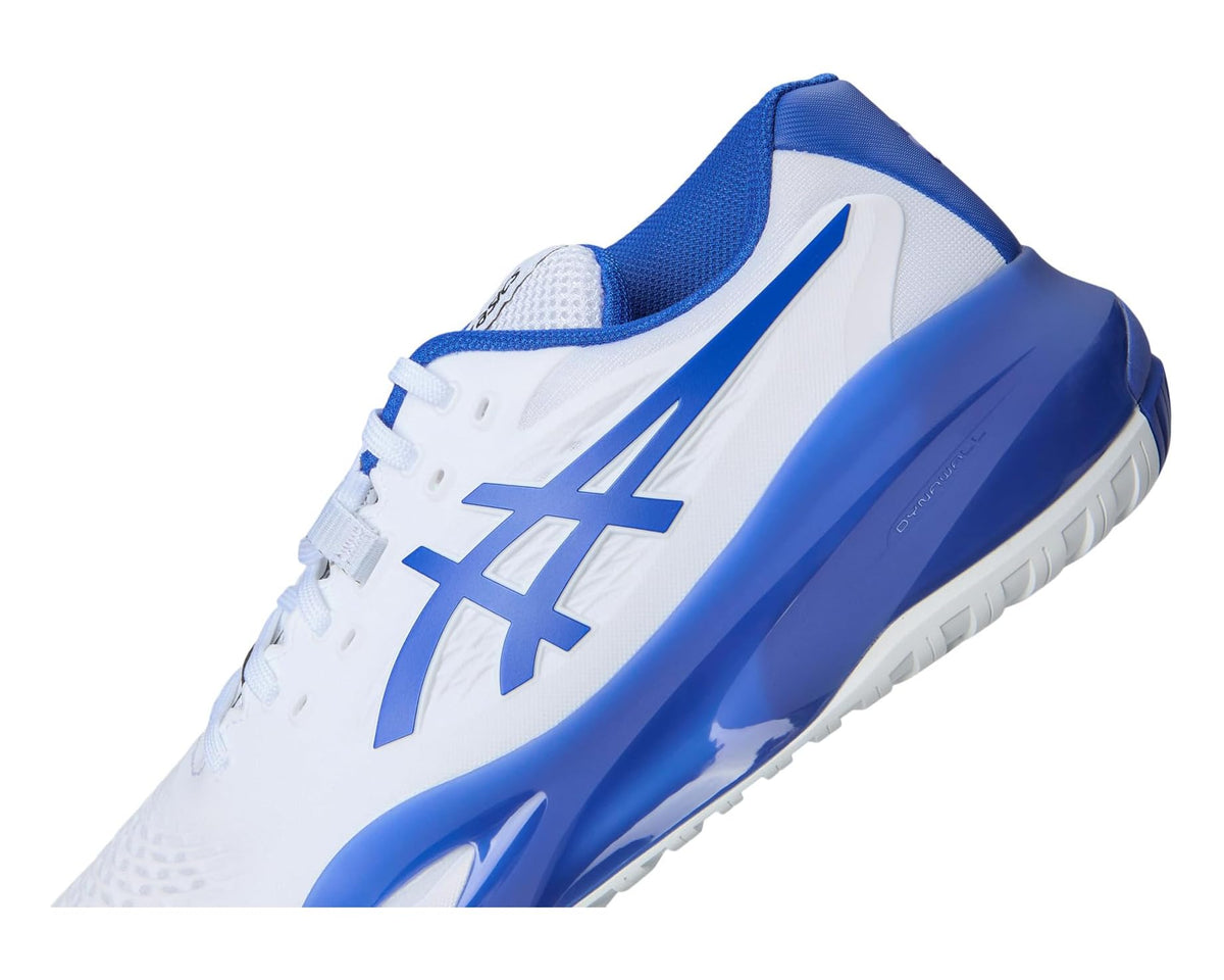 Men's ASICS Gel-Resolution X Wide White/Dark Cobalt