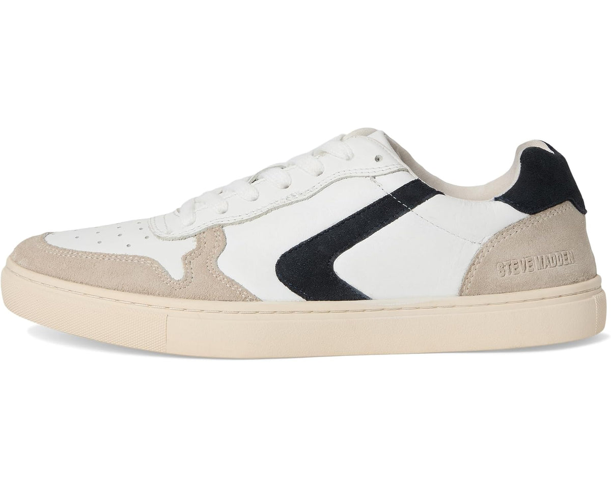 Men's Steve Madden Centre White/Navy Leather