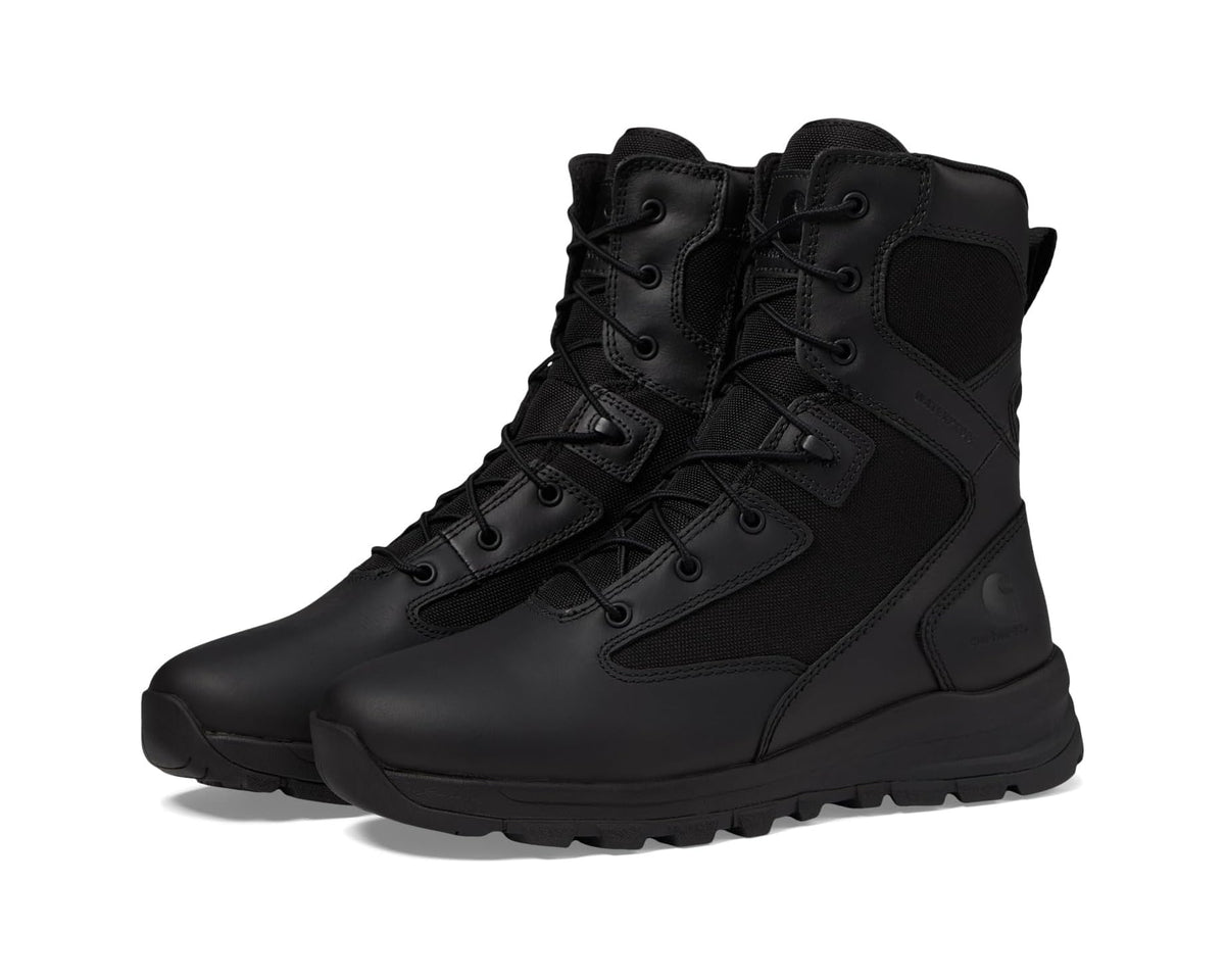 Men's Carhartt Gilmore WP 8 Side Zip Soft Toe Boot Black