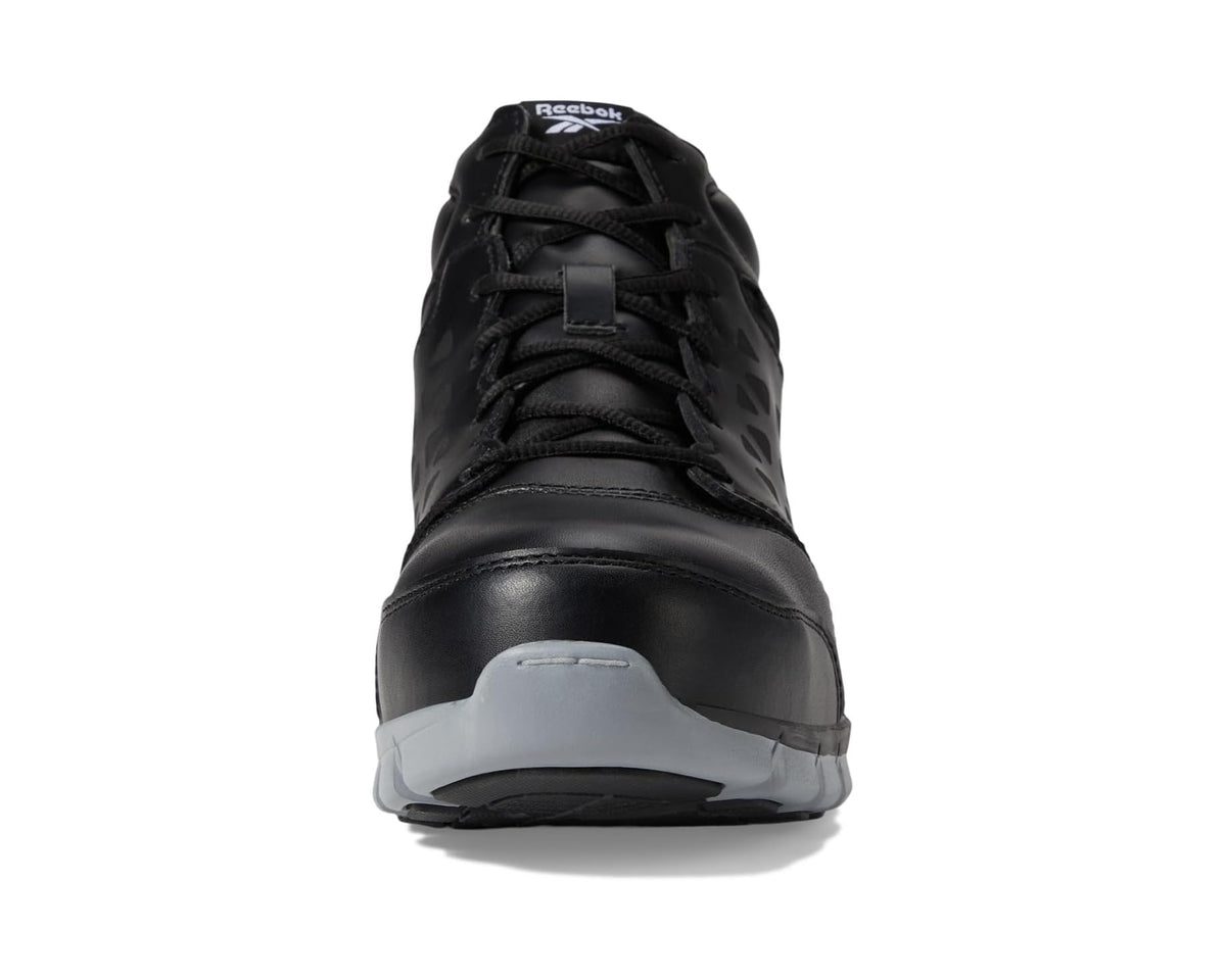 Men's Reebok Work Sublite Cushion Work Mid Comp Toe EH Black/Grey