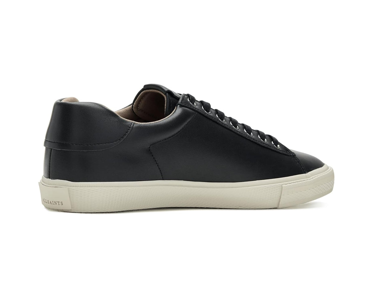 Men's AllSaints Underground Leather Low Top Black 1