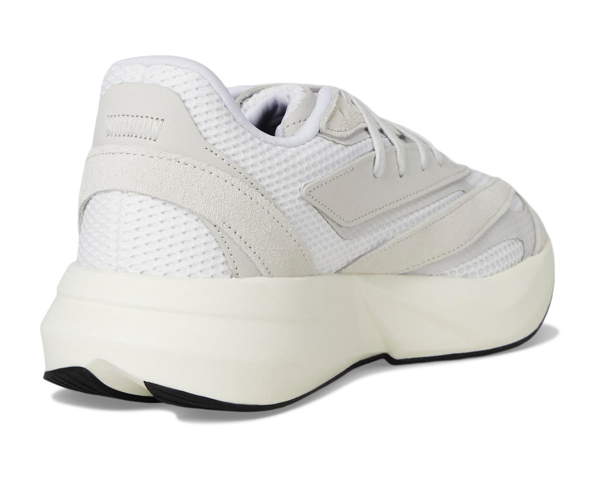 Men's adidas Lightblaze heel view sneakers, textured mesh and cushioned collar