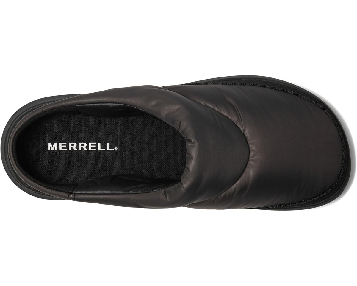 Men's Merrell Hut Moc 2 Quilted Slide Black