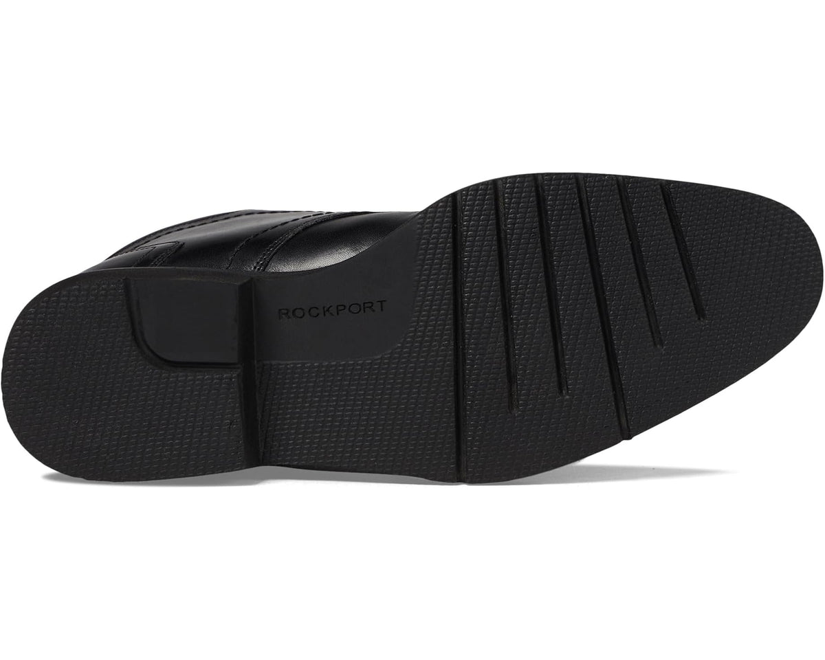 Men's Rockport Flynn Black Leather