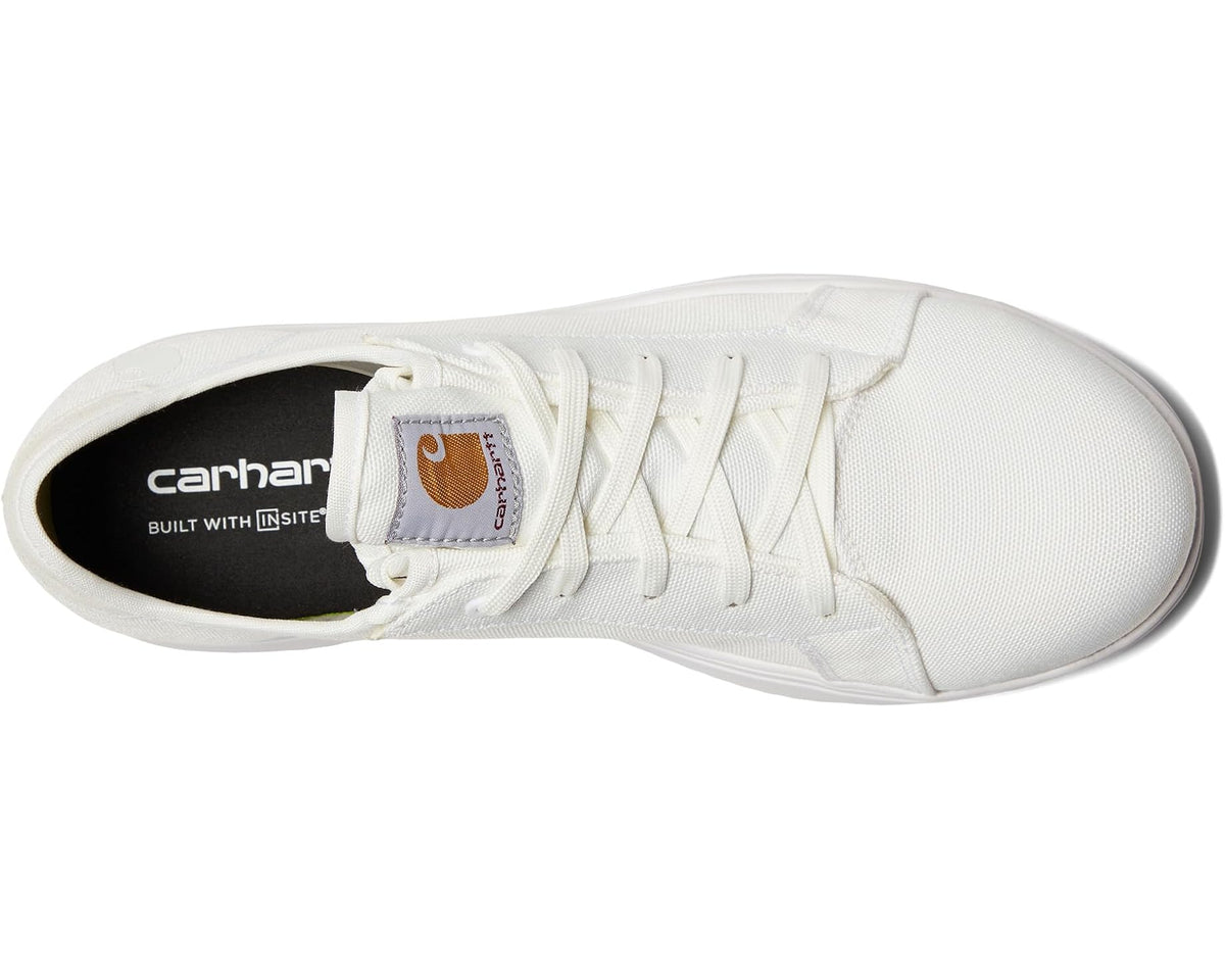 Men's Carhartt Detroit Nano Toe Canvas Sneaker White