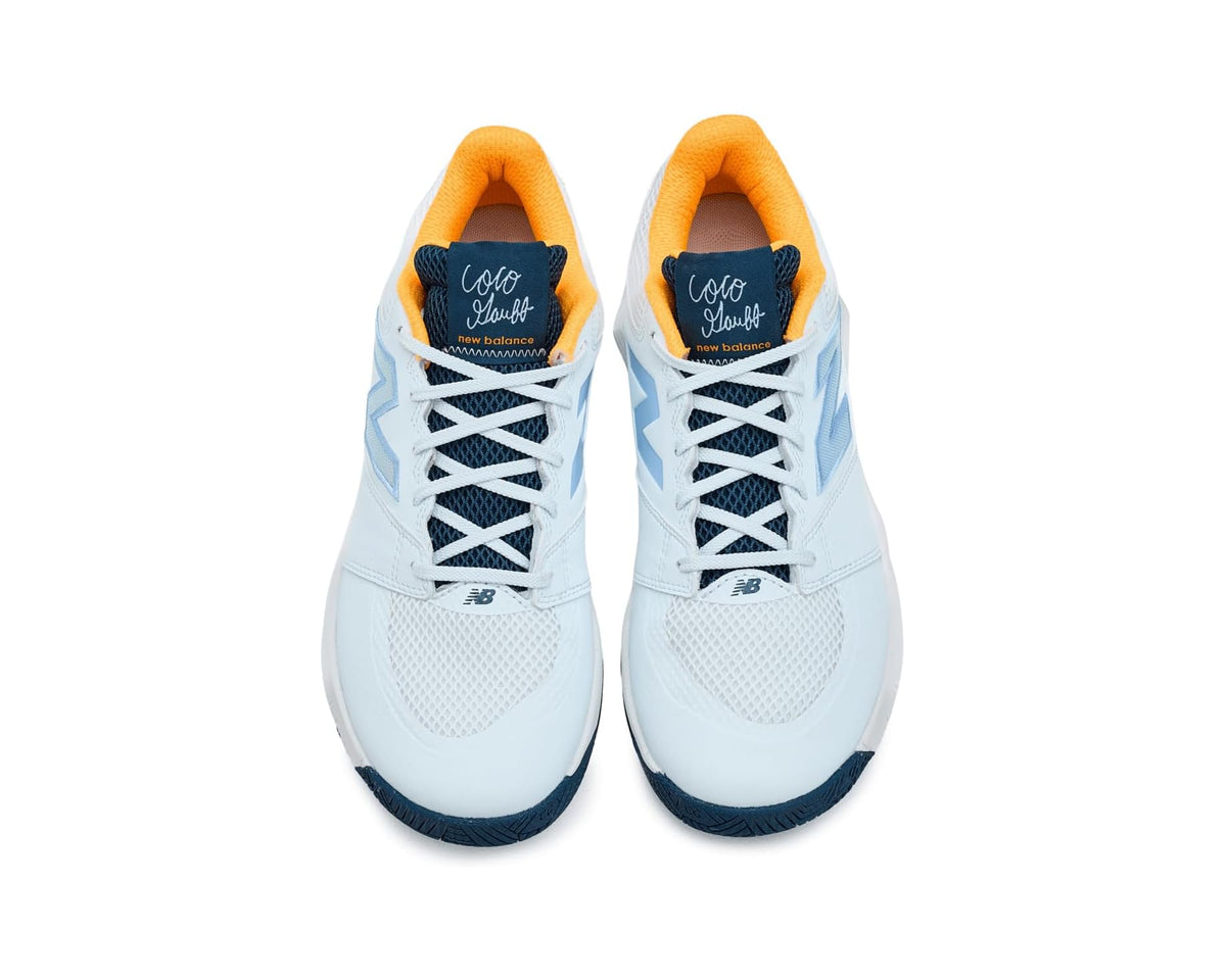 Men's New Balance Coco Delray Tennis Shoes Apollo Gold/Boysenberry