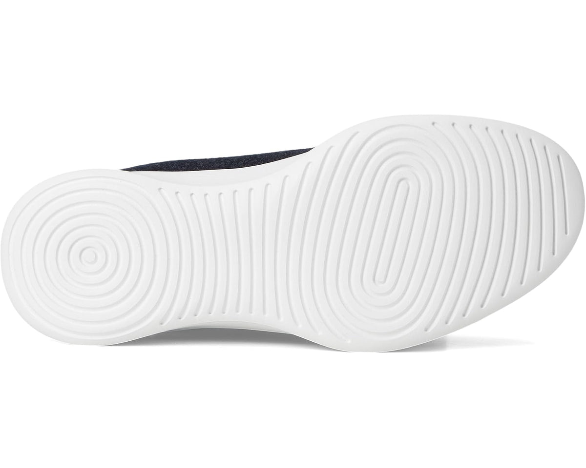 Allbirds wool runner outsole, white rubber with circular tread pattern