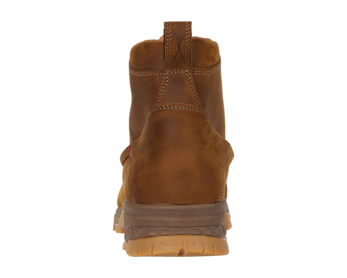 Men's Twisted X Work MXCC001 Distressed Saddle
