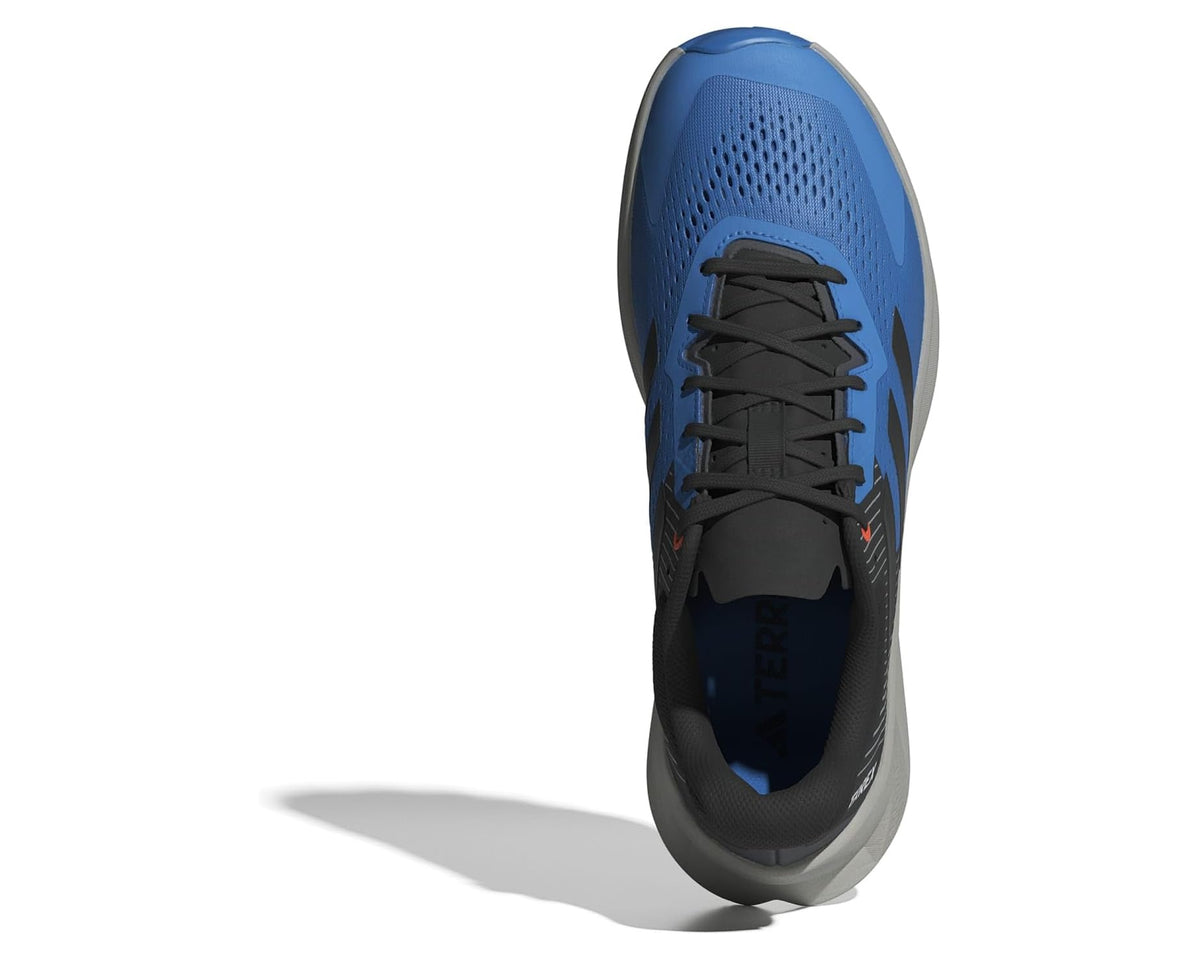 Men's adidas Outdoor Terrex Soulstride Flow Pulse Blue/Black/Semi Impact Orange
