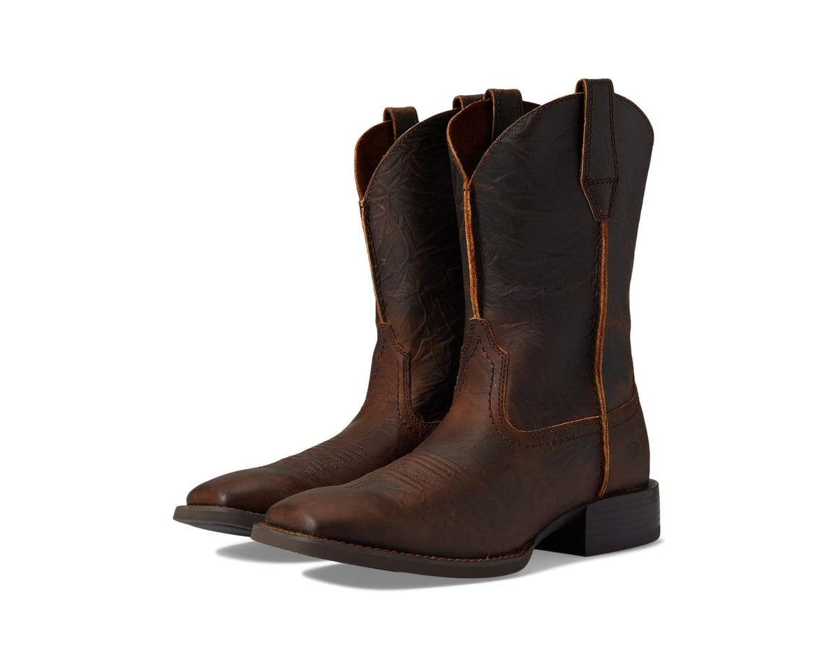 Men's Ariat Sport Rambler Western Boot Bartop Brown