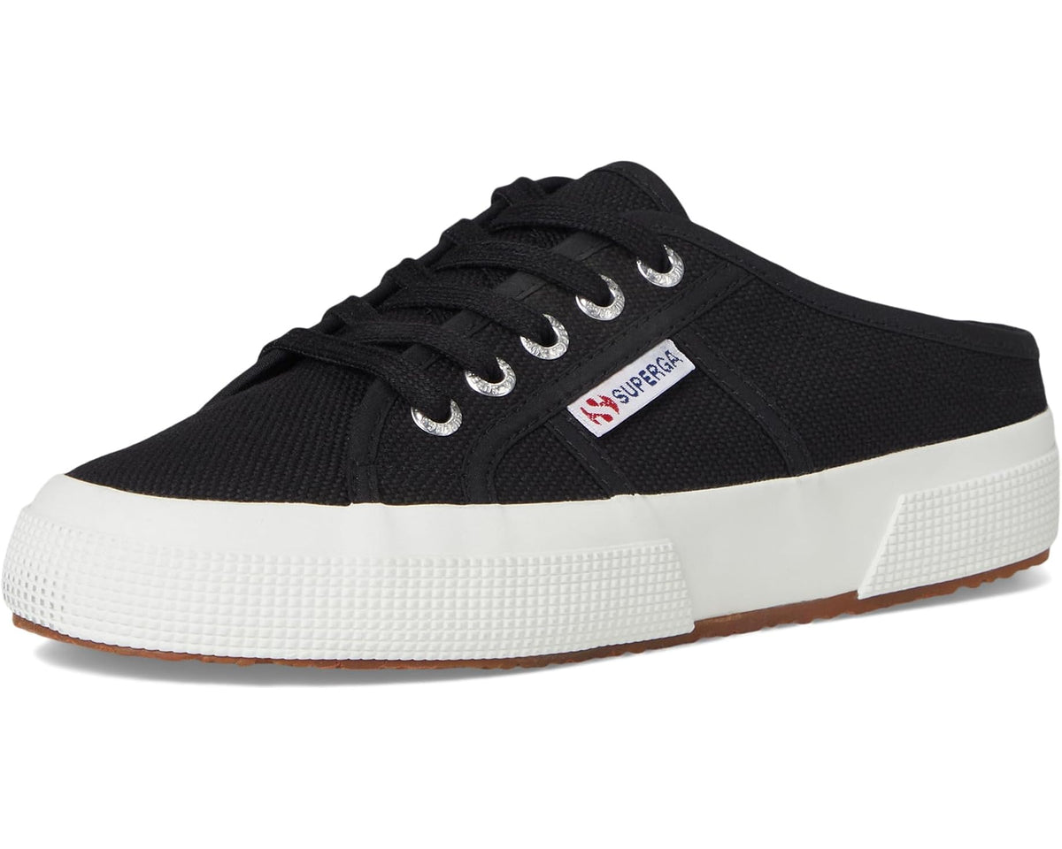 Unisex Superga 2402 Mule Black/F White