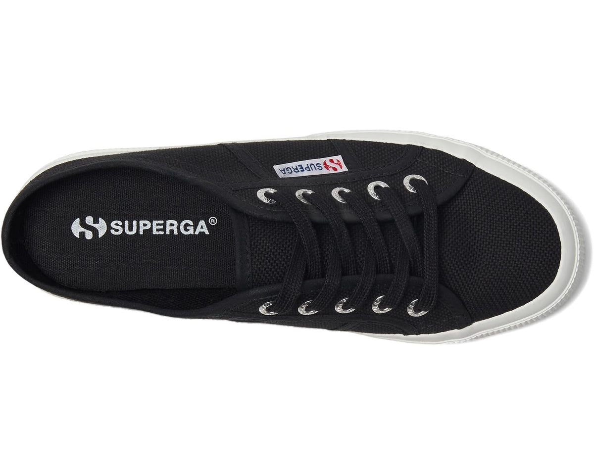 Unisex Superga 2402 Mule Black/F White