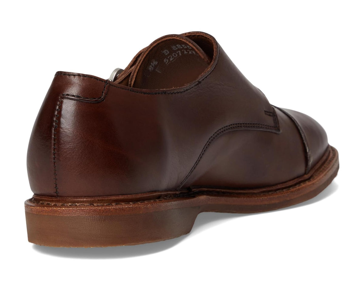 Men's Allen Edmonds Kingstonvers Monk Strap Shoes Chili