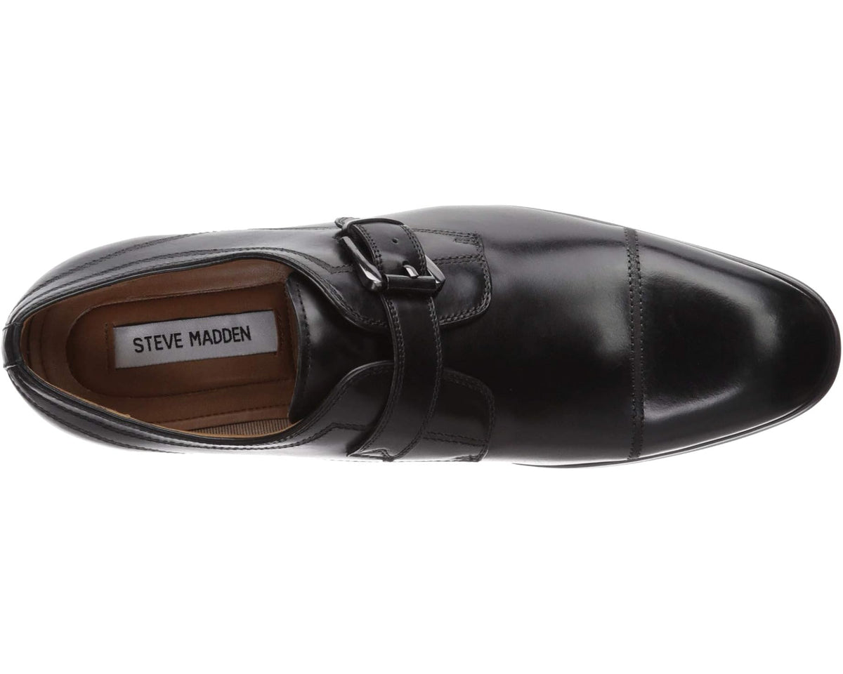 Men's Steve Madden Covet Black Leather