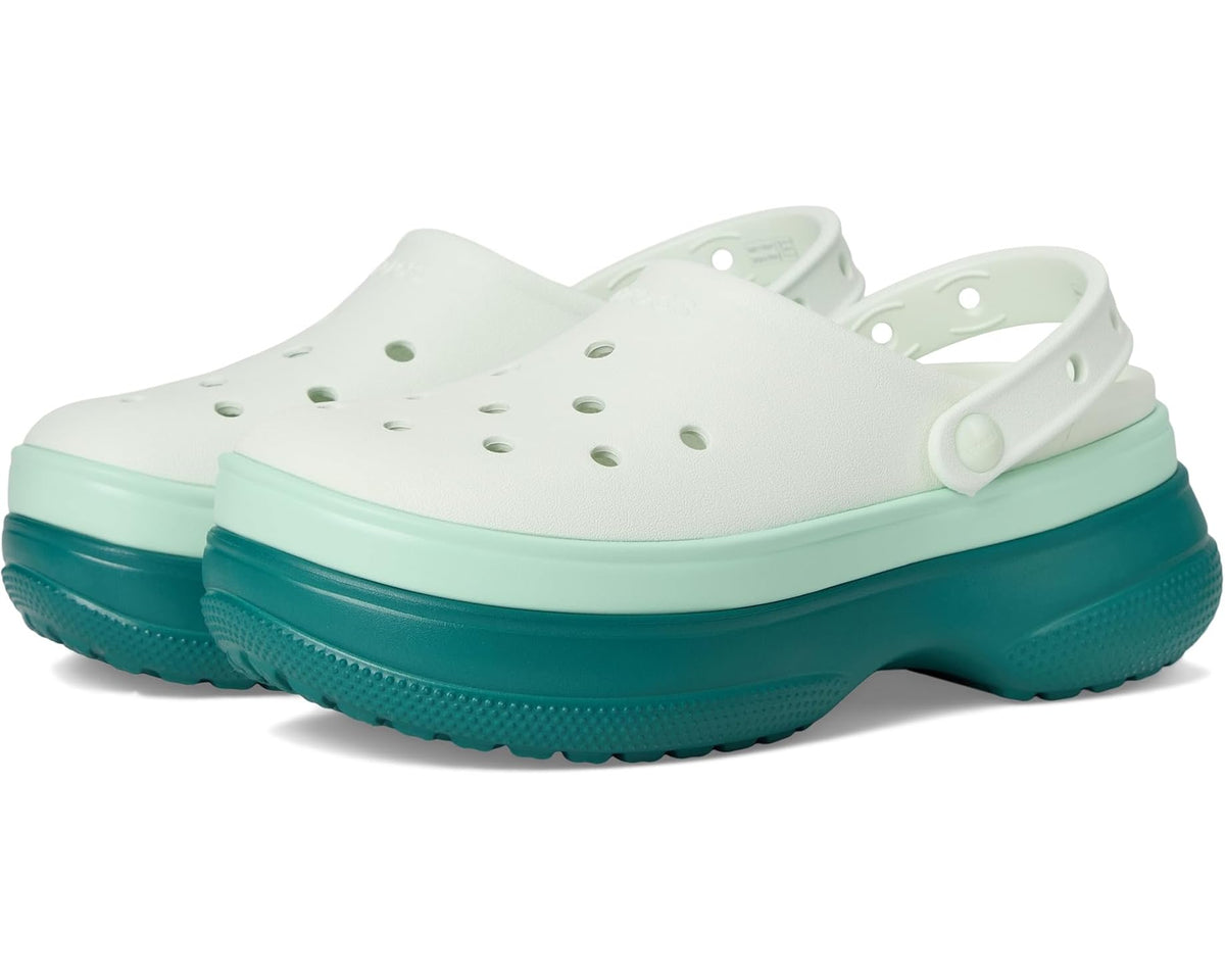 Unisex Crocs Classic Stacked Clogs Platform Platform Hosta