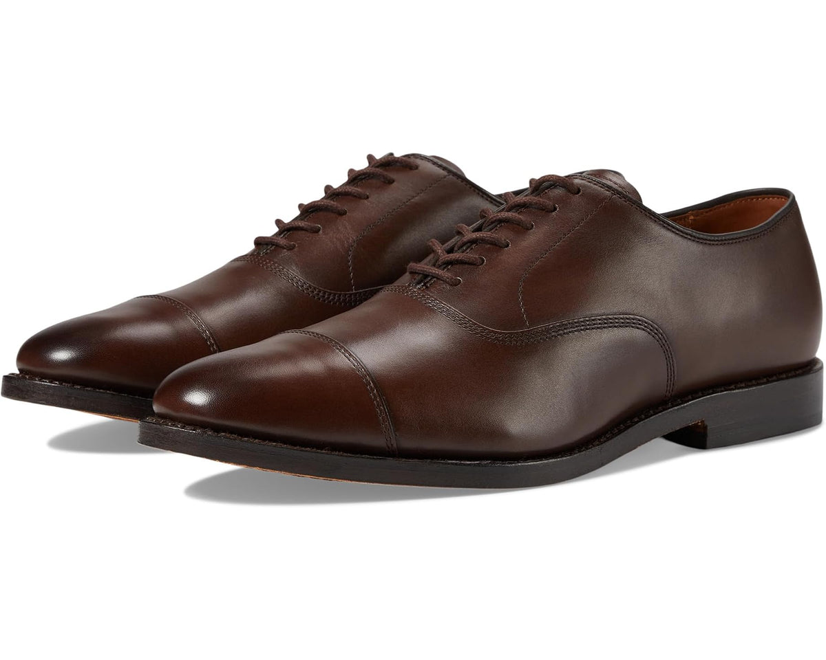 Men's Allen Edmonds Park Avenue Cap Toes Espresso Leather